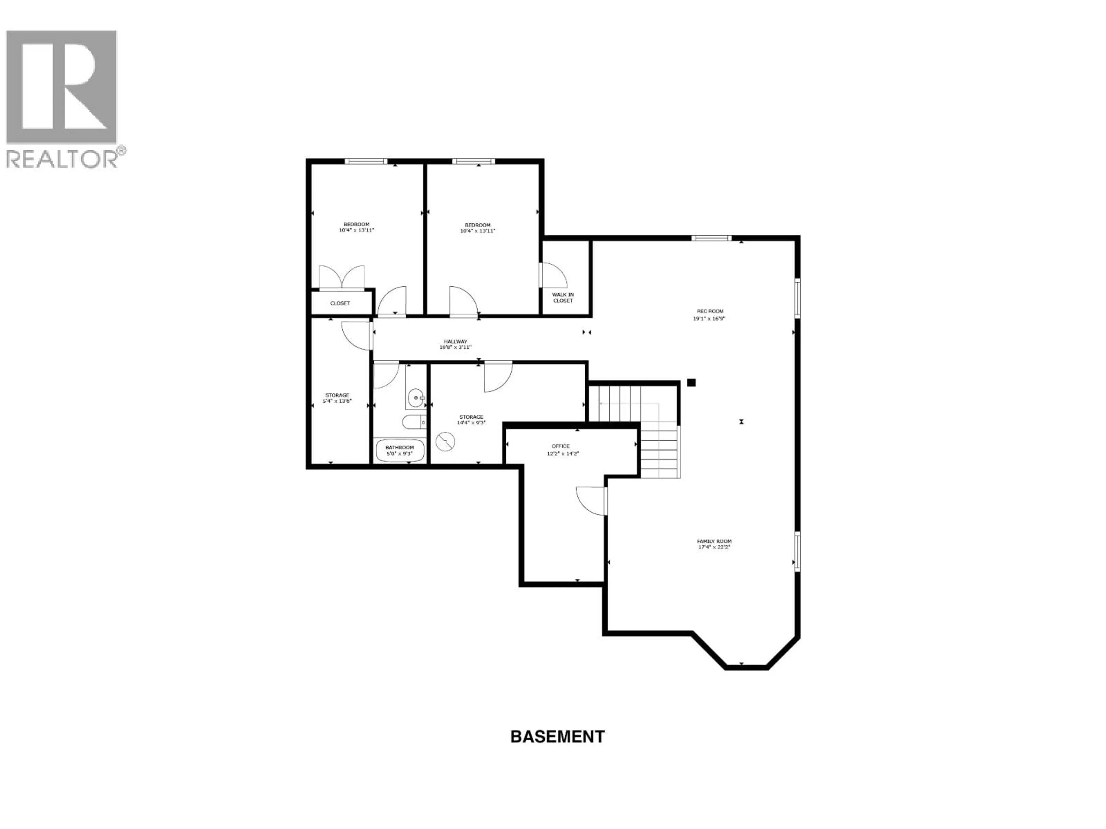 Floor plan for 10304 114A AVENUE, Fort St. John British Columbia V1J7J2