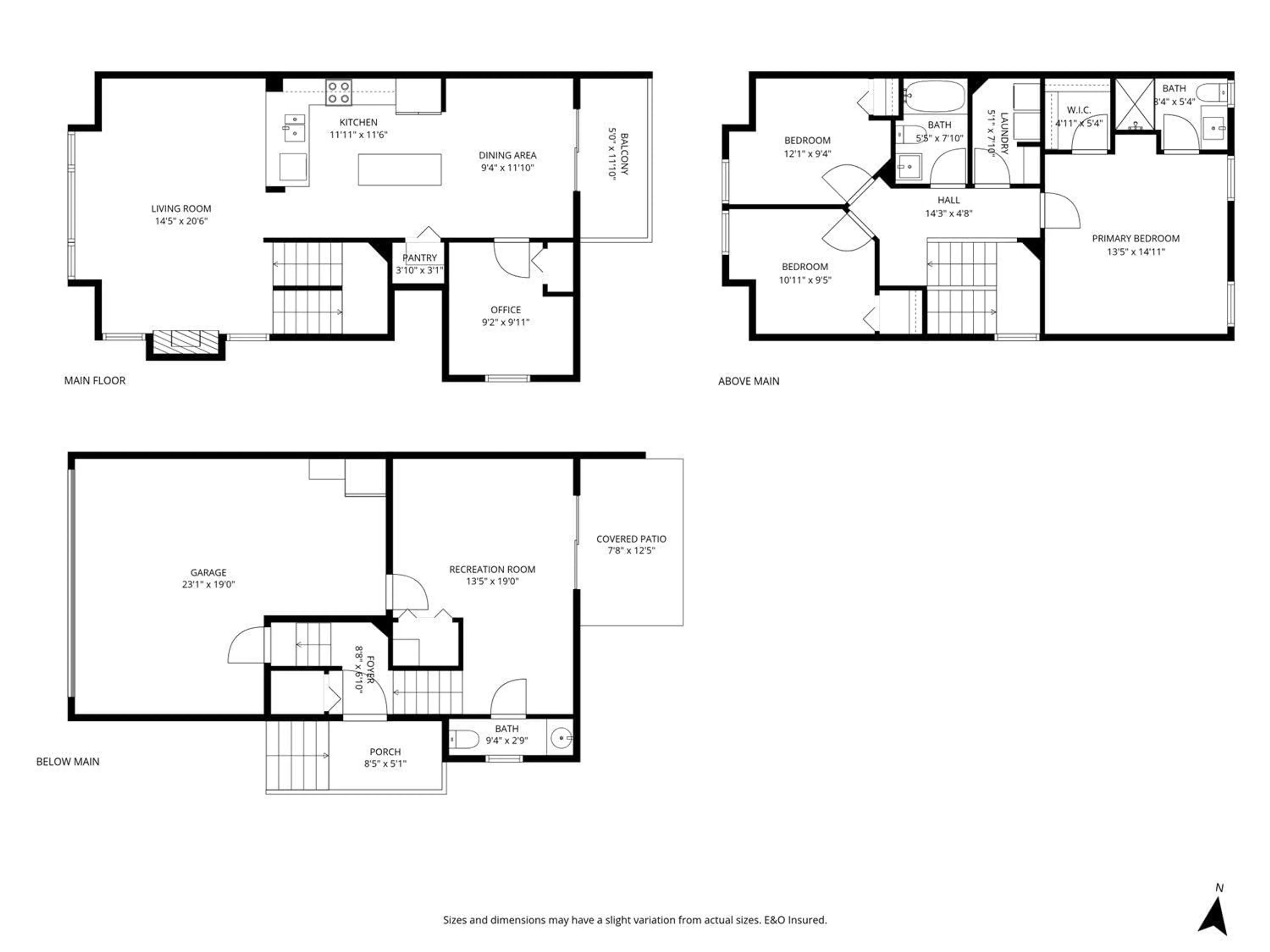 Floor plan for 5 - 8880 NOWELL STREET, Chilliwack British Columbia V2P0A6