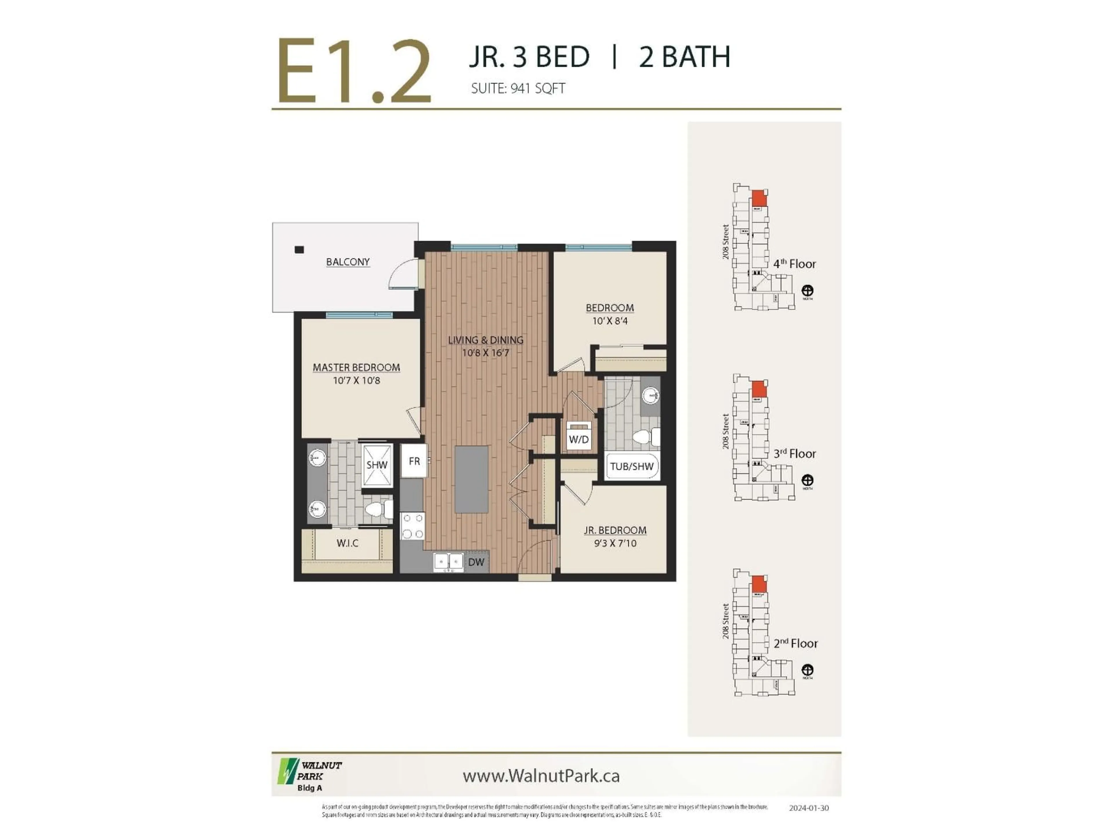 Floor plan for A229 - 8233 208B STREET STREET, Langley British Columbia V2Y4M7