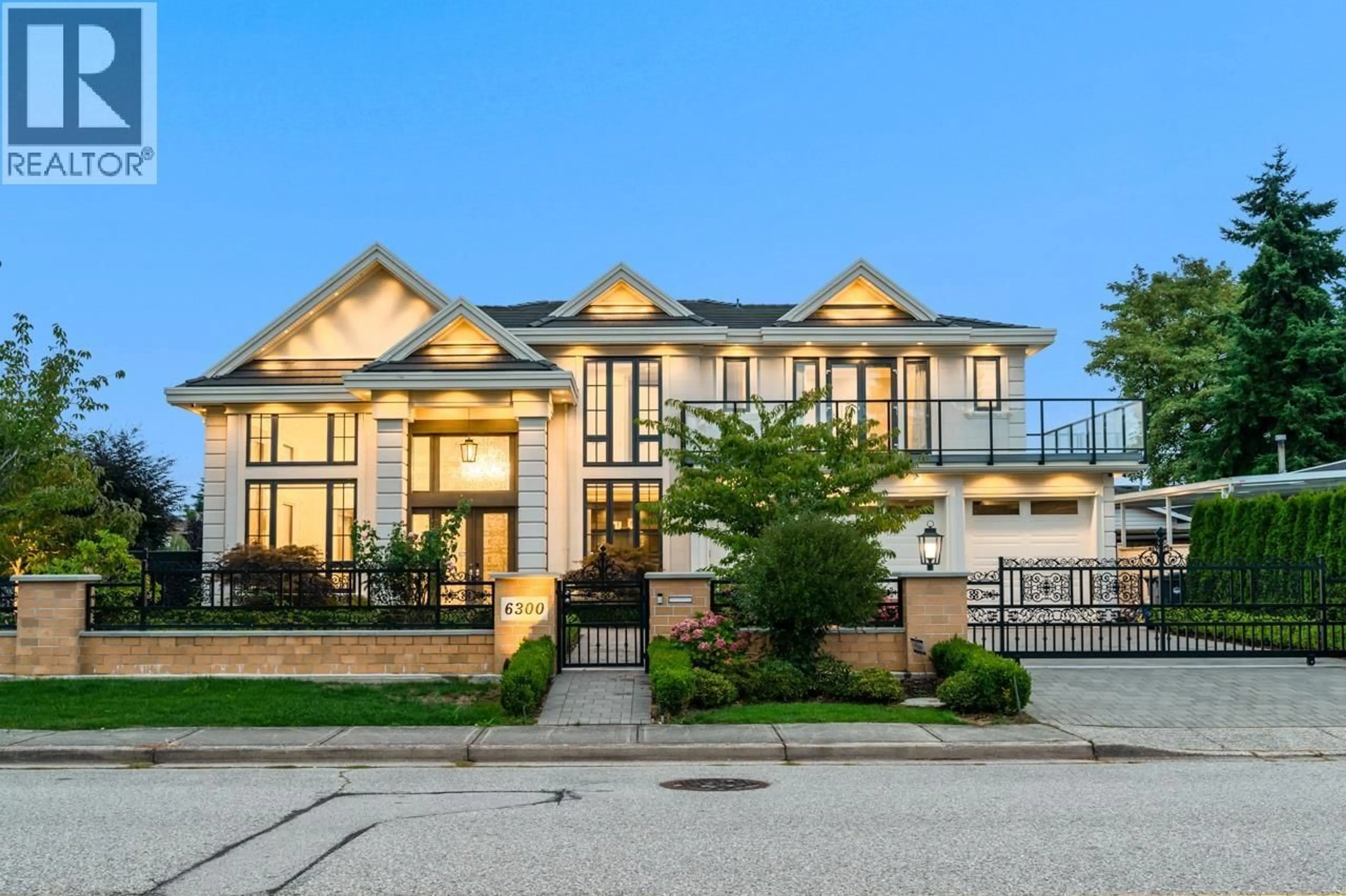 Home with brick exterior material, street for 6300 RIVERDALE DRIVE, Richmond British Columbia V7C2G1