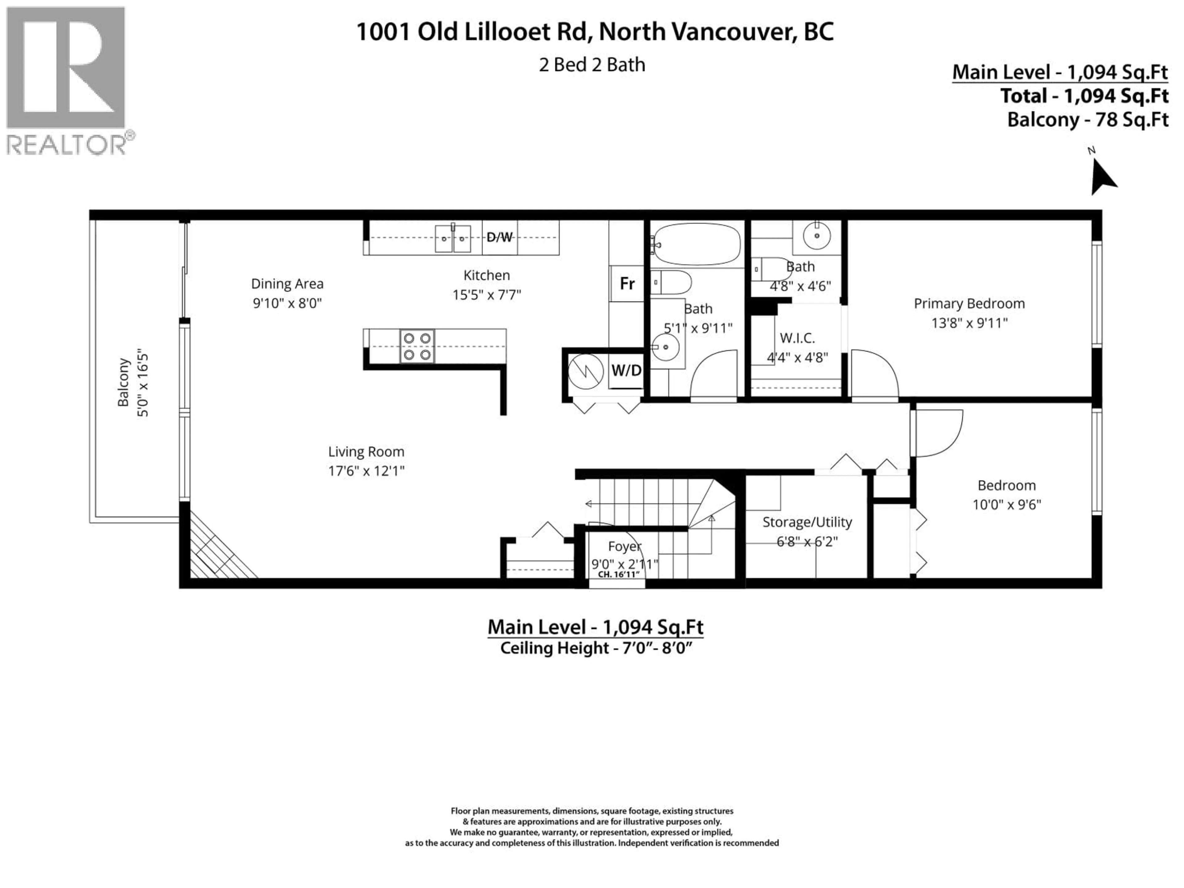 Floor plan for 1001 OLD LILLOOET ROAD, North Vancouver British Columbia V7J3H6