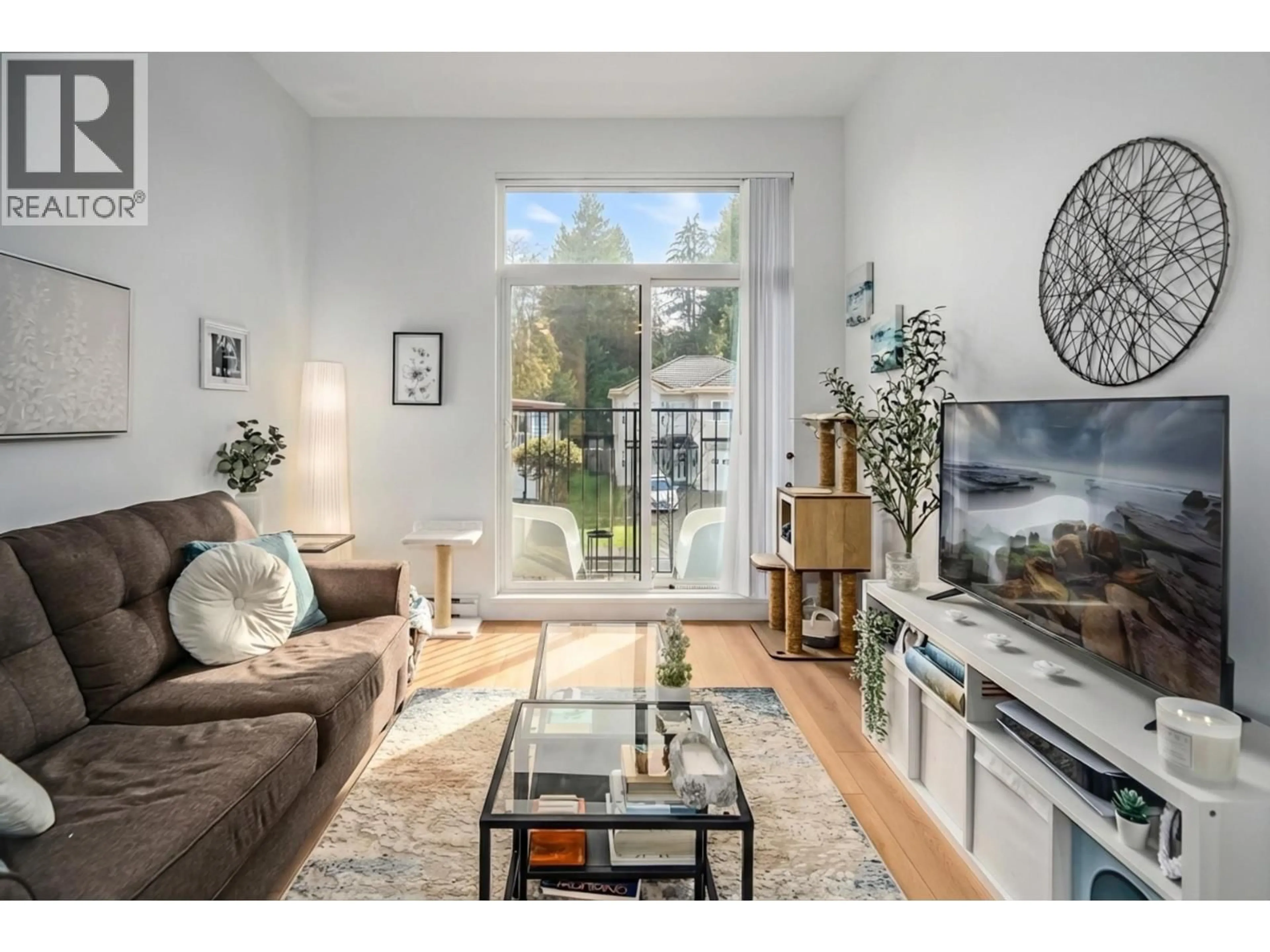 Living room with furniture, unknown for 213 - 708 EDGAR AVENUE, Coquitlam British Columbia V3K0H3