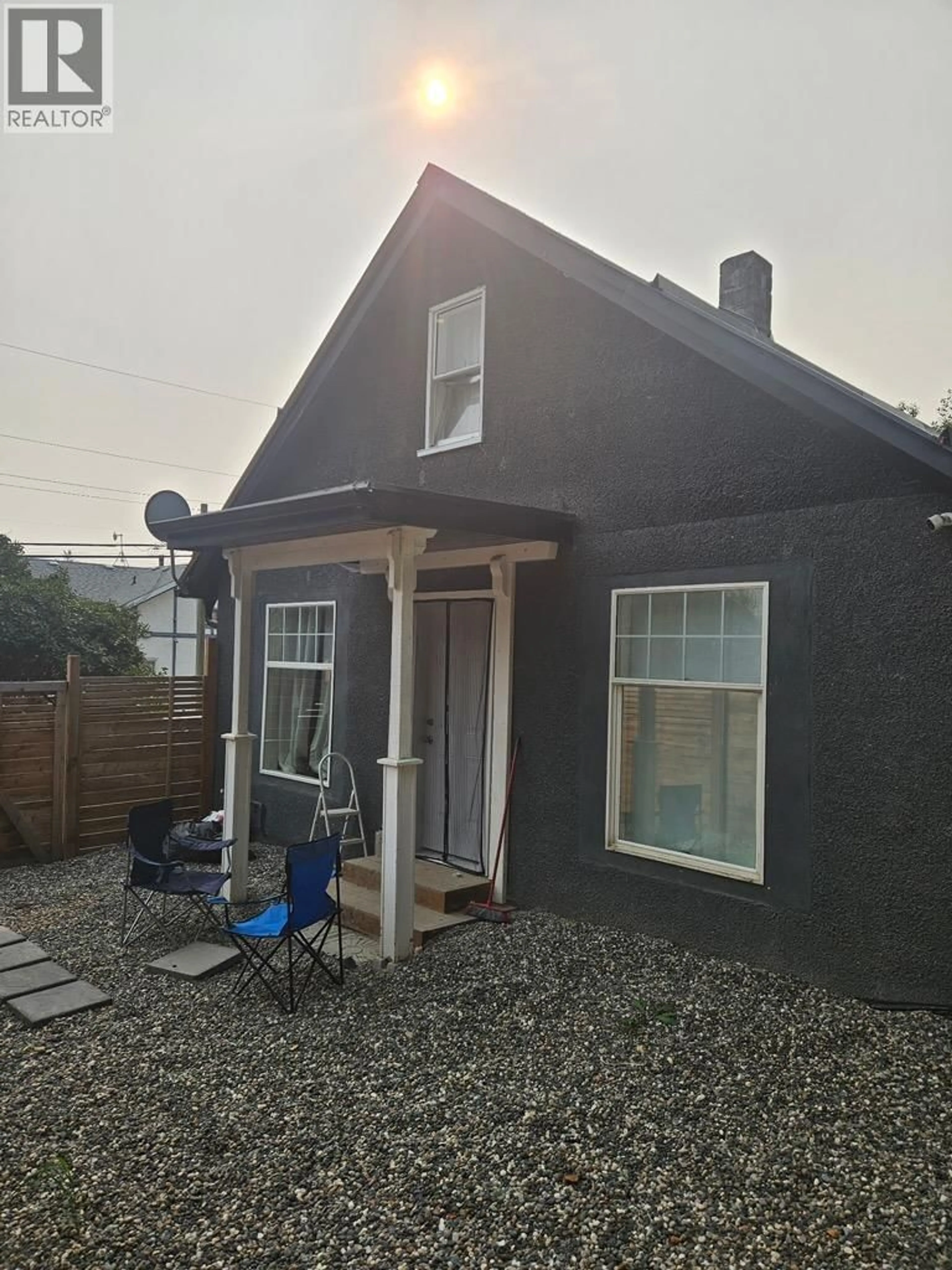 A pic from outside/outdoor area/front of a property/back of a property/a pic from drone, building for 396 HOY LANE, Quesnel British Columbia V2J1X4