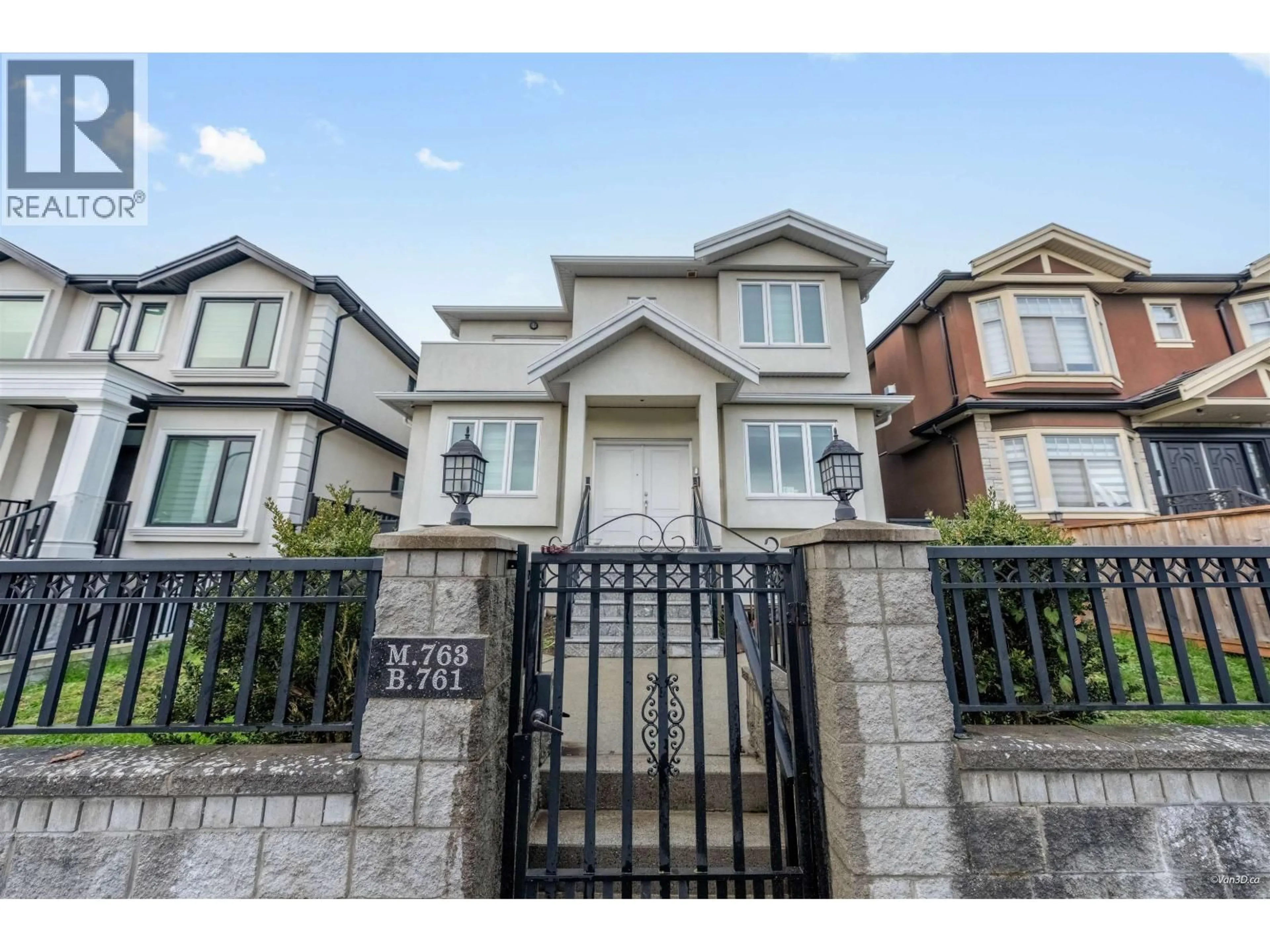 Home with brick exterior material, street for 763 57TH AVENUE, Vancouver British Columbia V5X1T3