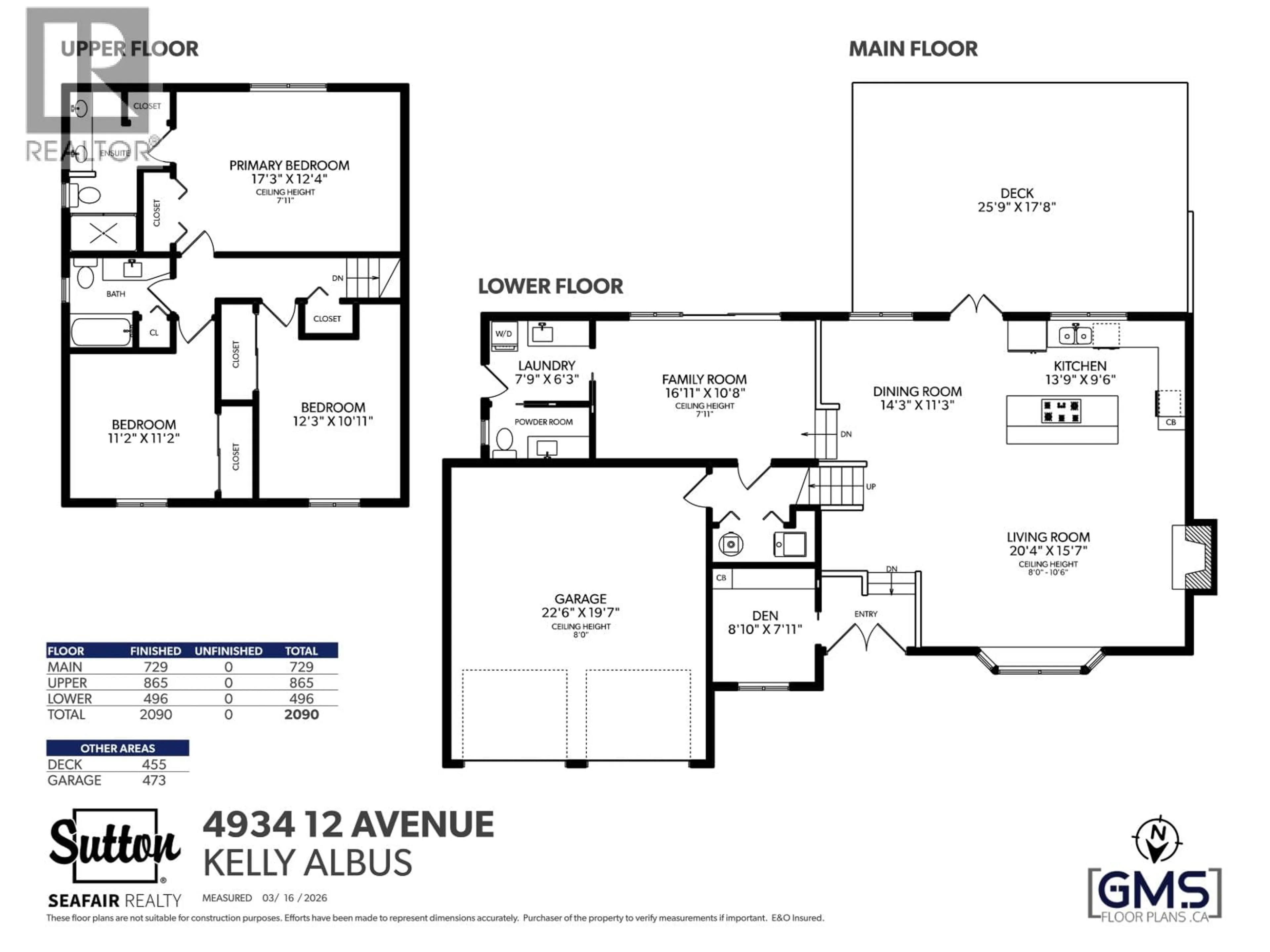 Floor plan for 4934 12 AVENUE, Delta British Columbia V4M2A6