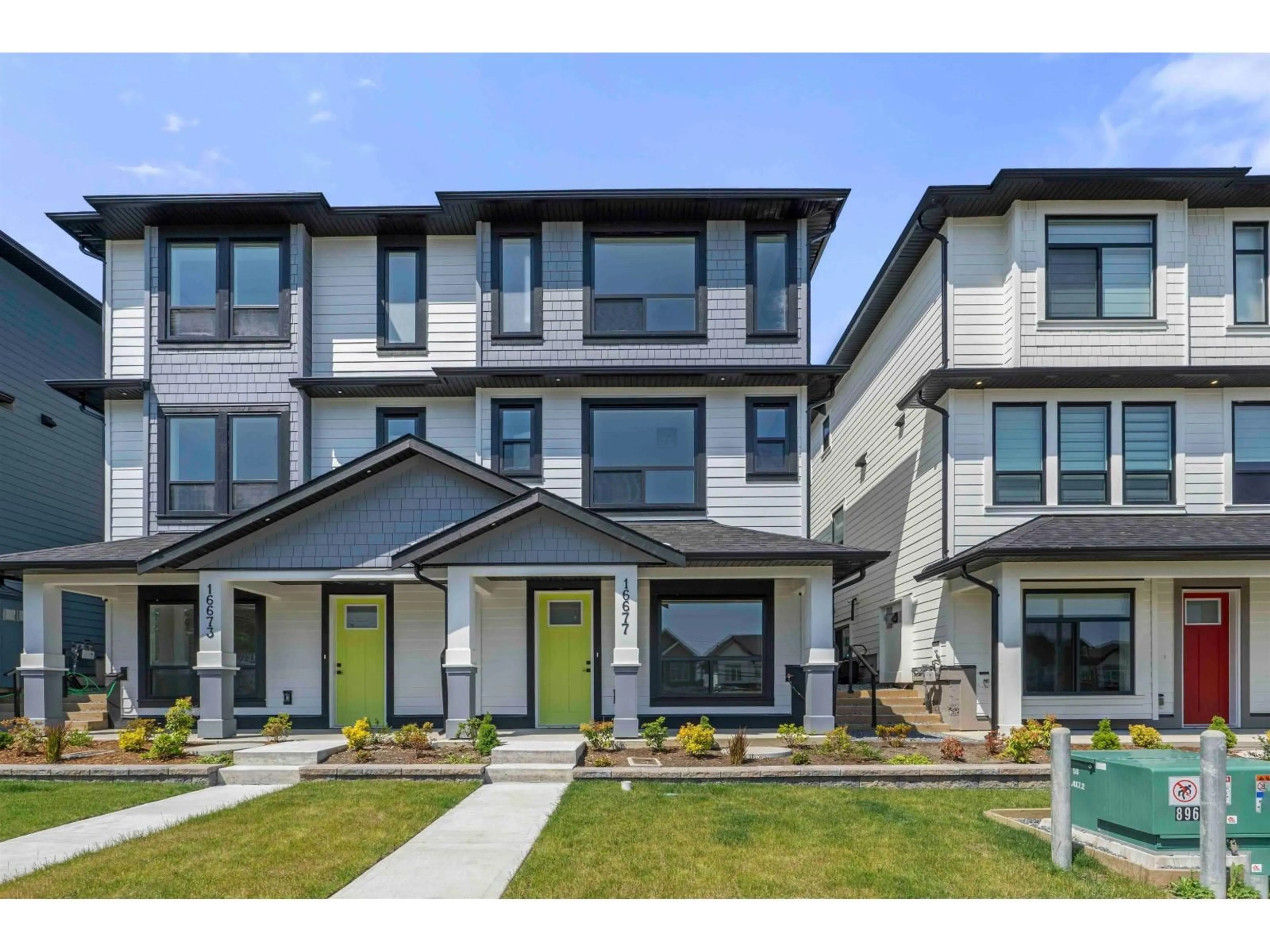 Home with vinyl exterior material, street for 16673 16 AVENUE, Surrey British Columbia V3S9X7