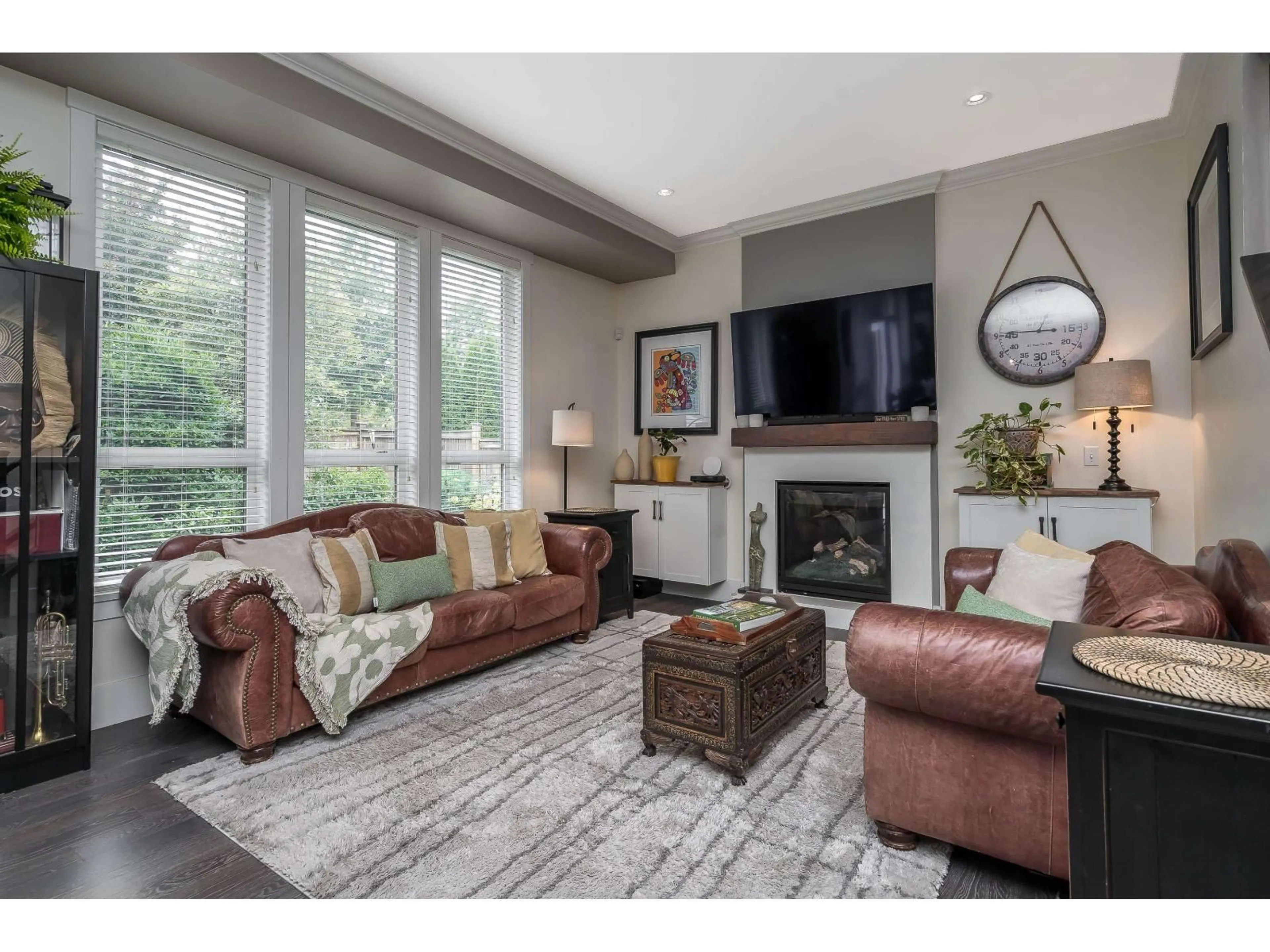 Living room with furniture, unknown for 4873 223B STREET, Langley British Columbia V2Y2X6