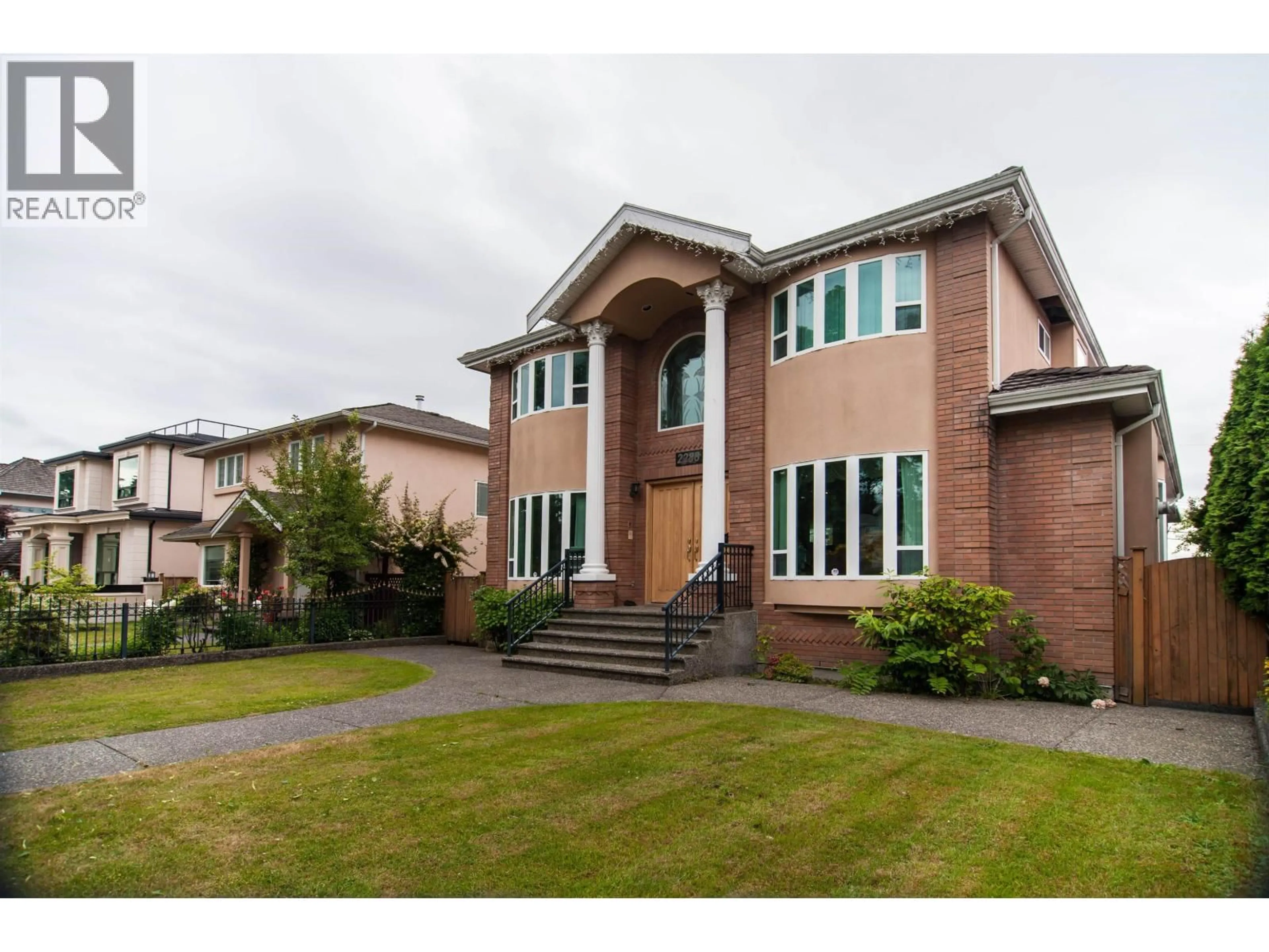 Home with brick exterior material, street for 2288 FRASERVIEW DRIVE, Vancouver British Columbia V5P2N4