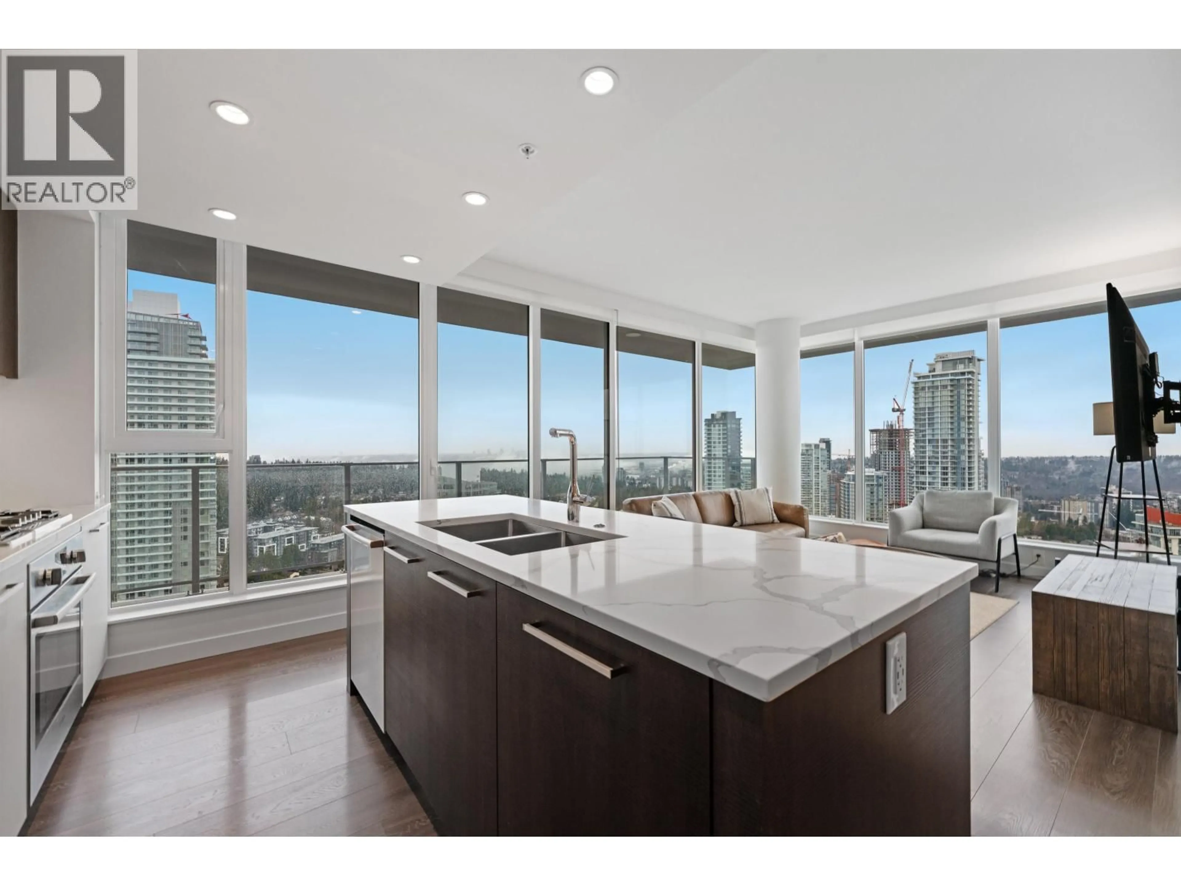 Open concept kitchen, unknown for 3206 - 567 CLARKE ROAD, Coquitlam British Columbia V3J0K7