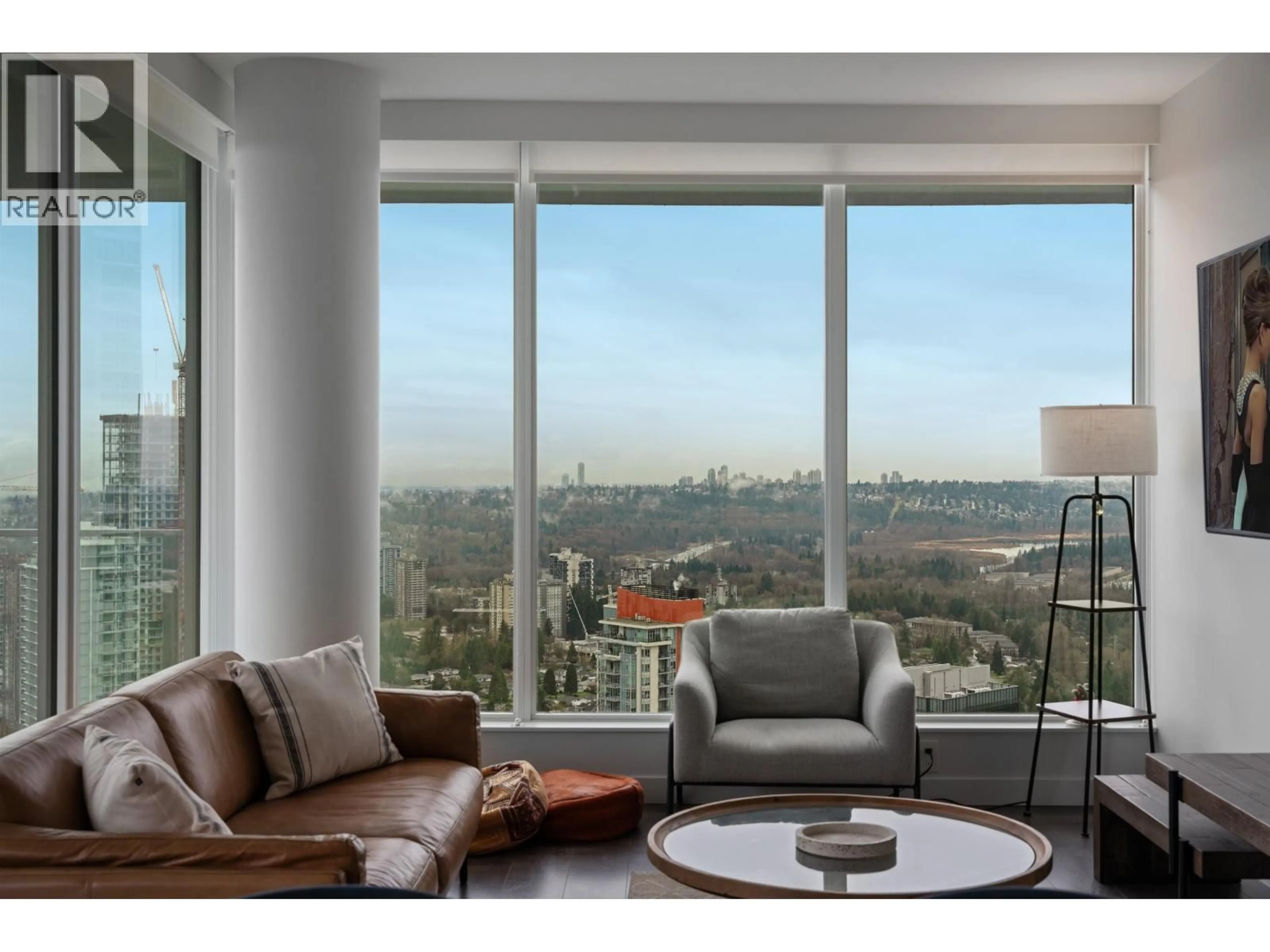 Living room with furniture, unknown for 3206 - 567 CLARKE ROAD, Coquitlam British Columbia V3J0K7