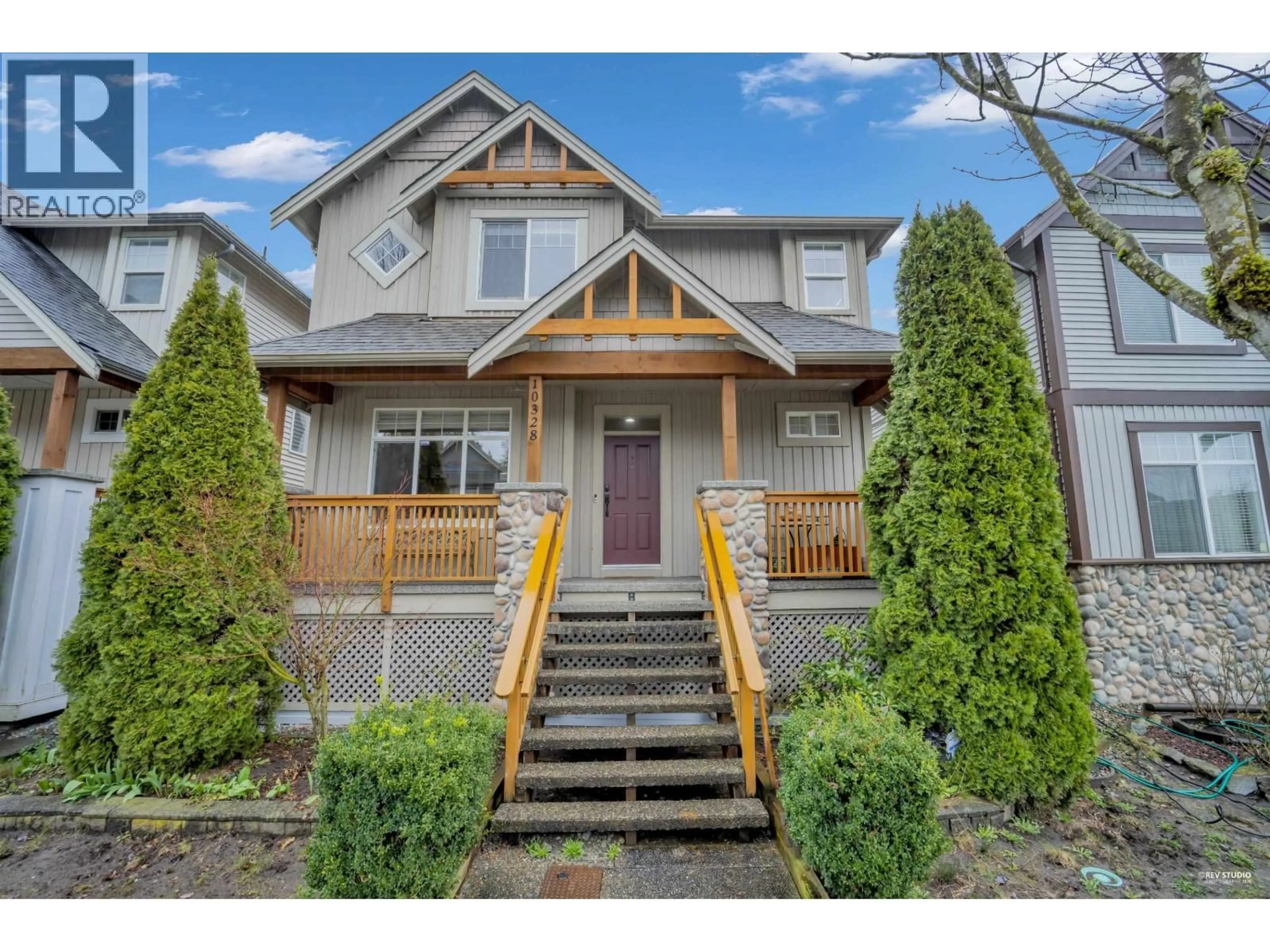 Home with vinyl exterior material, street for 10328 243A STREET, Maple Ridge British Columbia V2W2C7