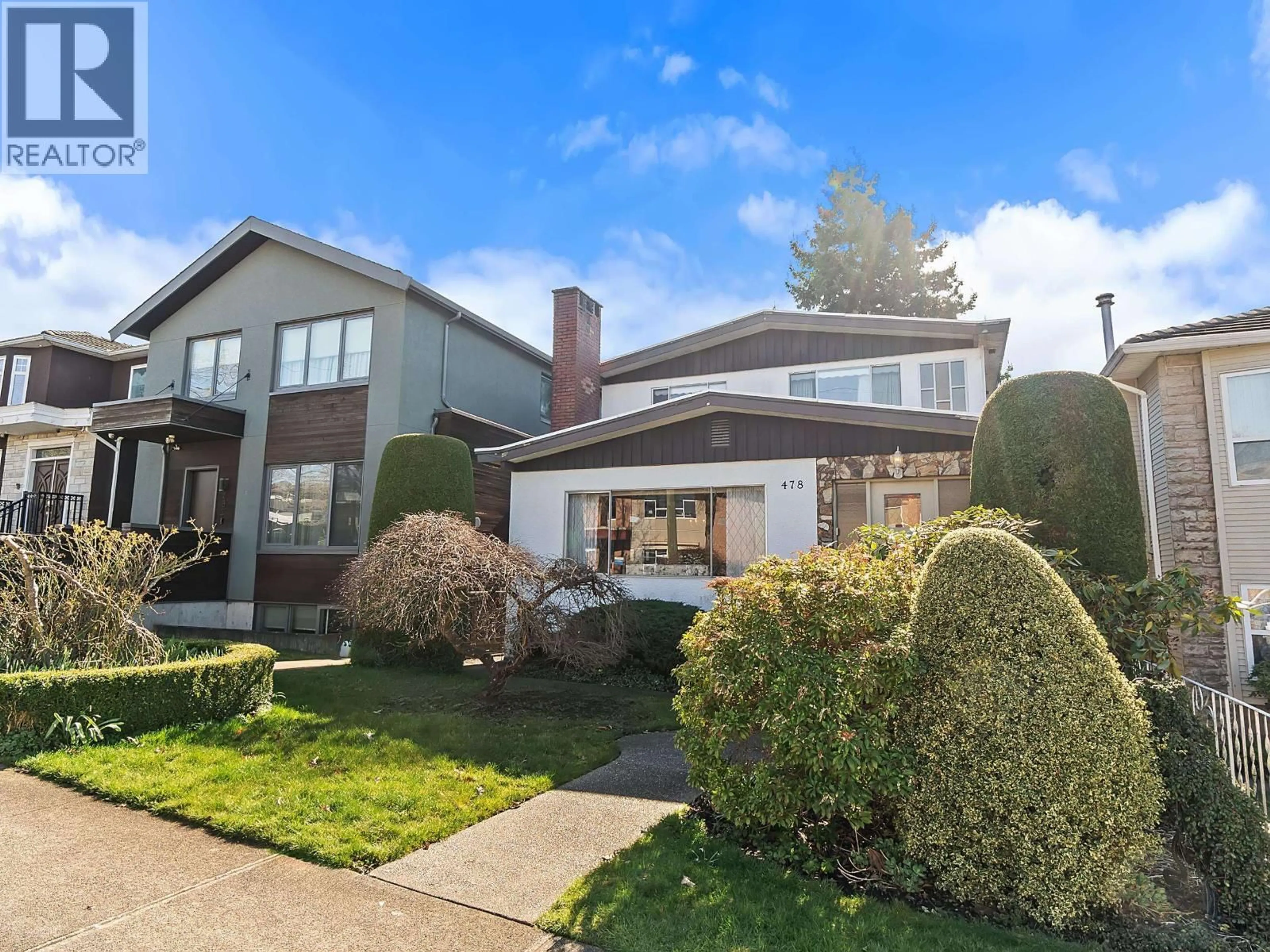 Home with brick exterior material, street for 478 53RD AVENUE, Vancouver British Columbia V5X1J2