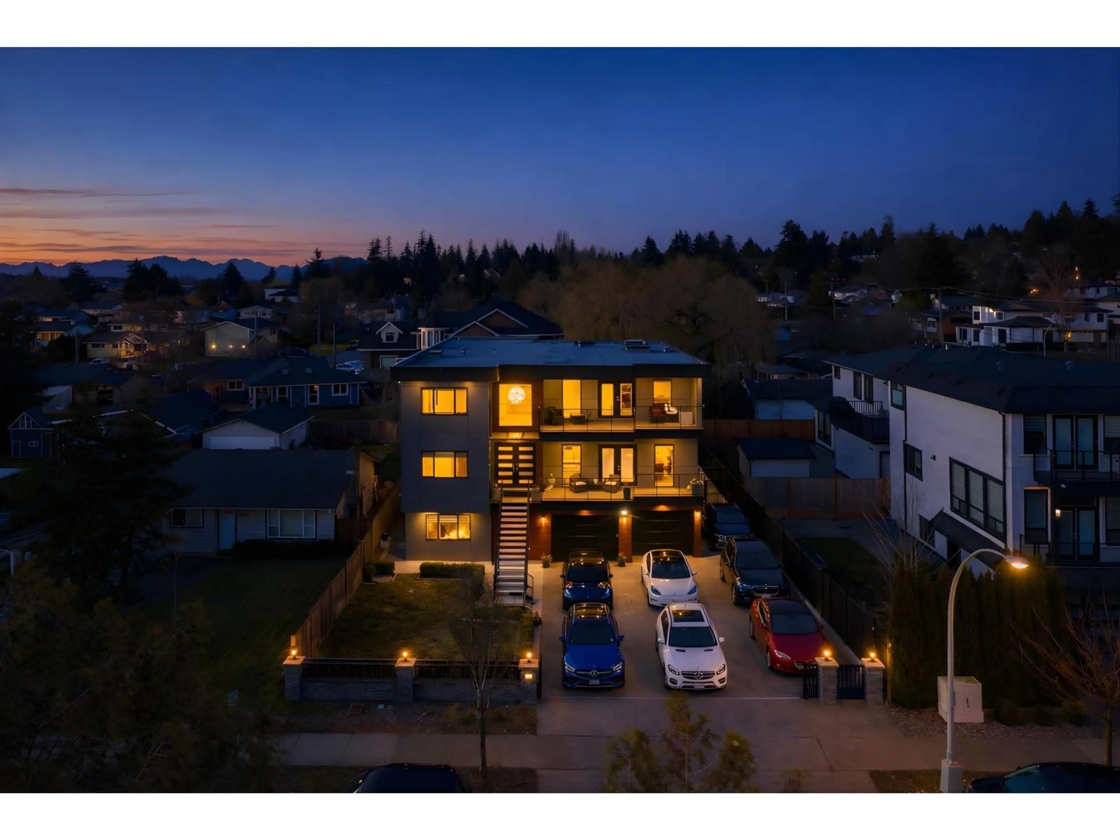 A pic from outside/outdoor area/front of a property/back of a property/a pic from drone, street for 17985 56A AVENUE, Surrey British Columbia V3S5H4