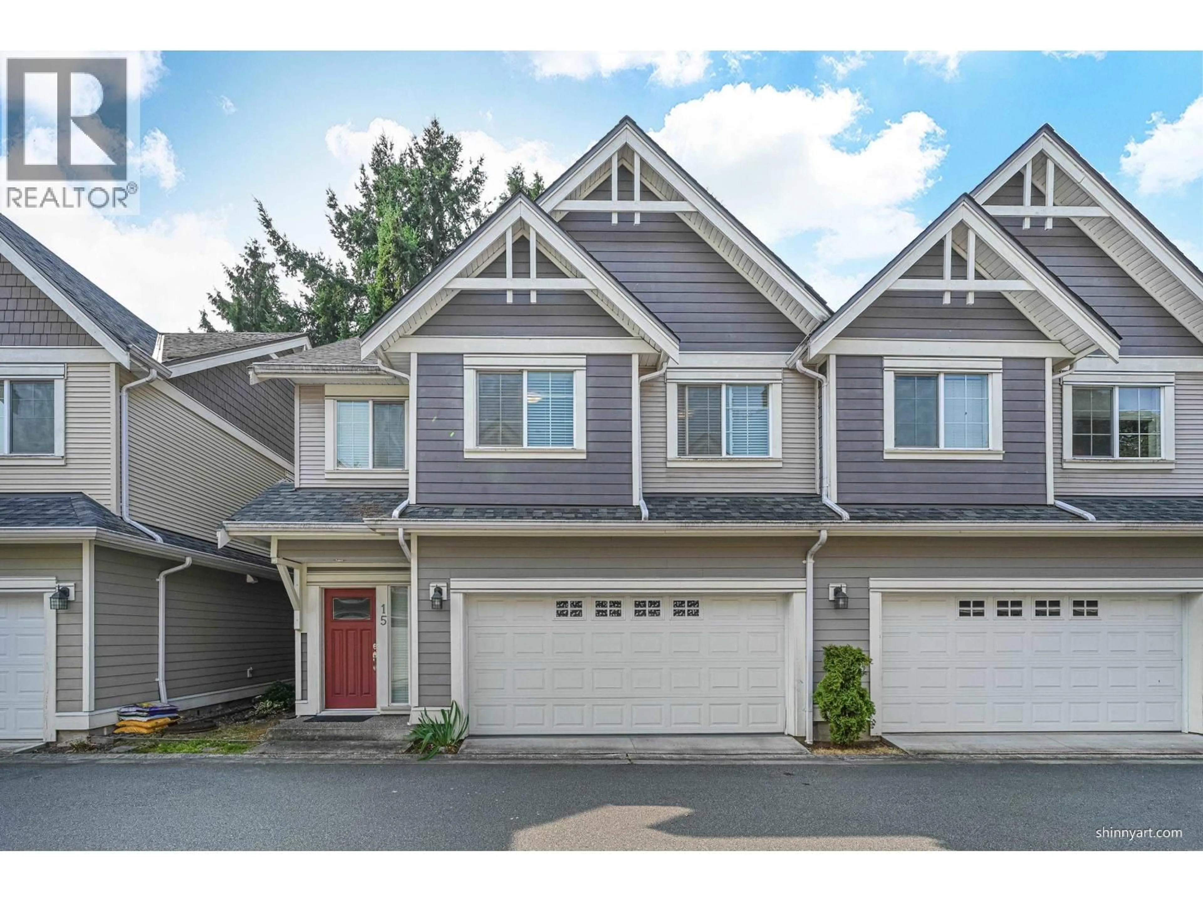 Home with vinyl exterior material, street for 15 - 8200 BLUNDELL ROAD, Richmond British Columbia V6Y1J8