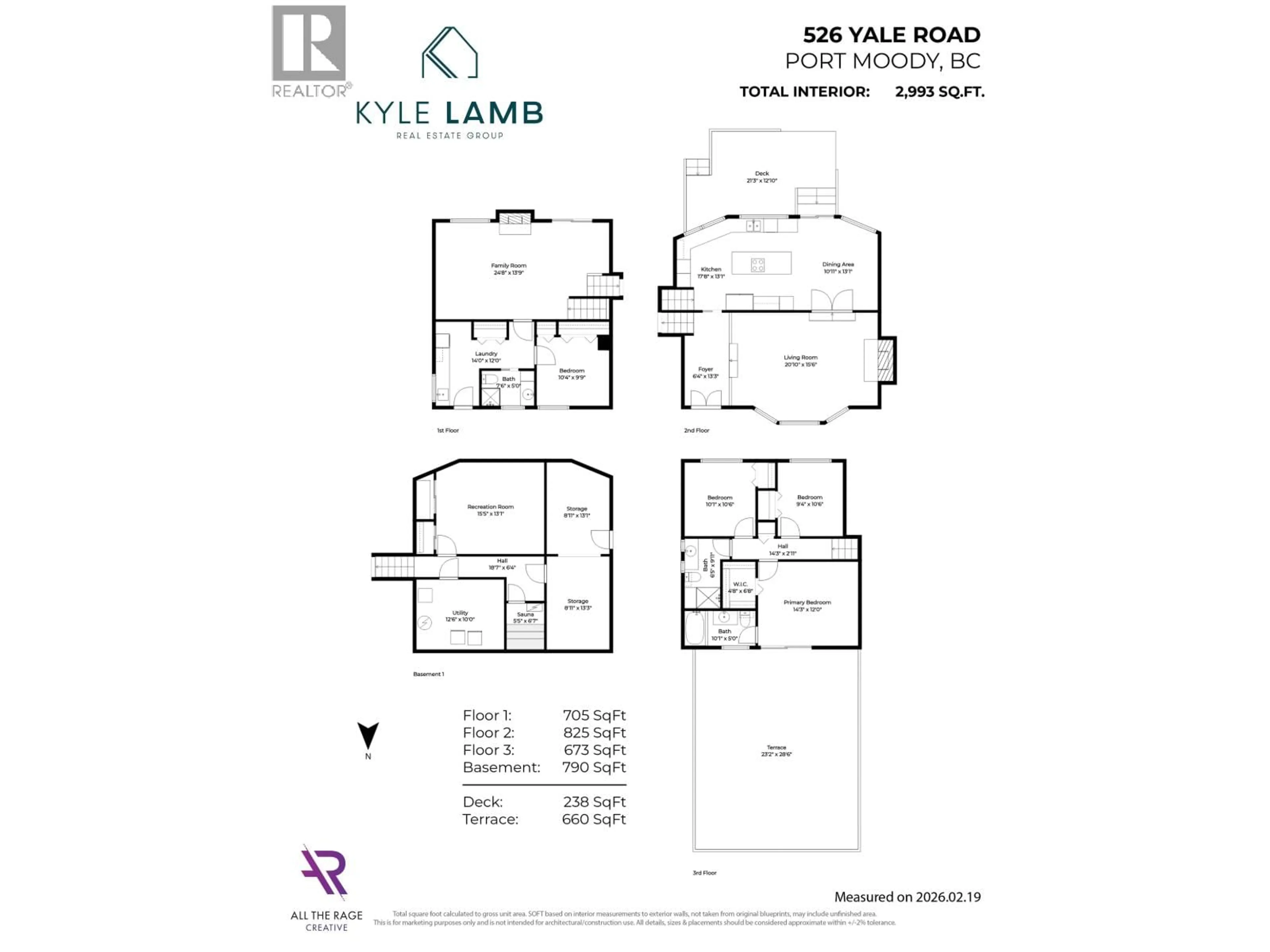 Floor plan for 526 YALE ROAD, Port Moody British Columbia V3H3K3