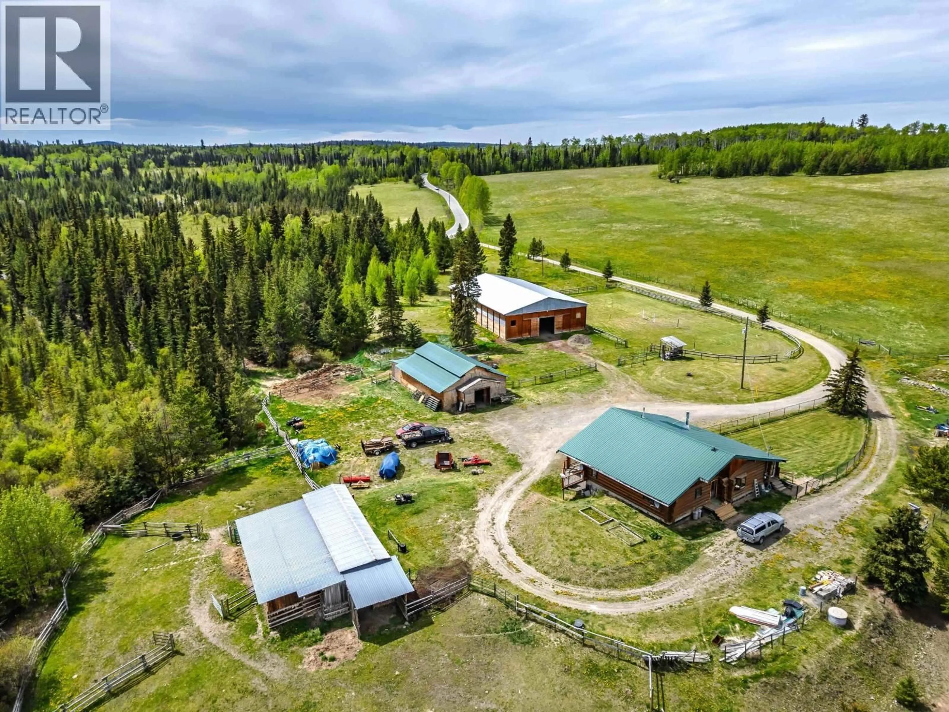 A pic from outside/outdoor area/front of a property/back of a property/a pic from drone, mountain view for 7181 SHERIDAN LAKE ROAD, Lone Butte British Columbia V0K1X1