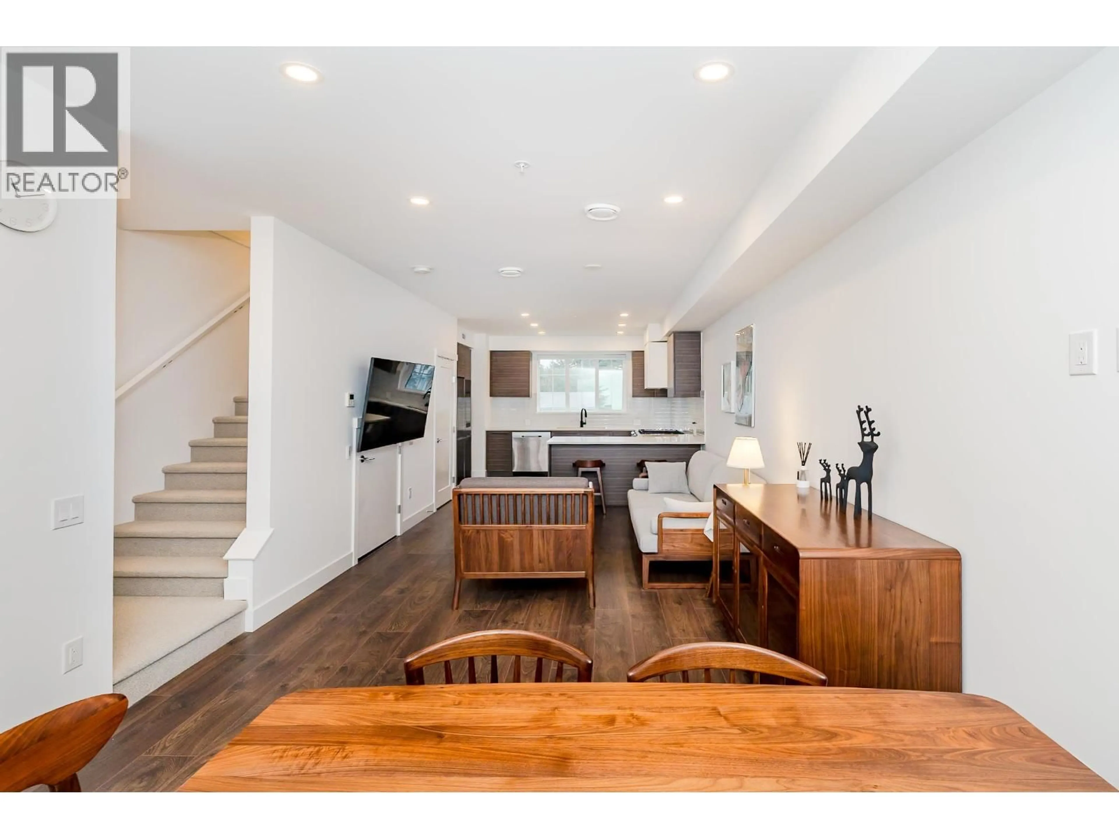 Open concept kitchen, wood/laminate floor for 63 - 8888 SPIRES ROAD, Richmond British Columbia V6Y0L9