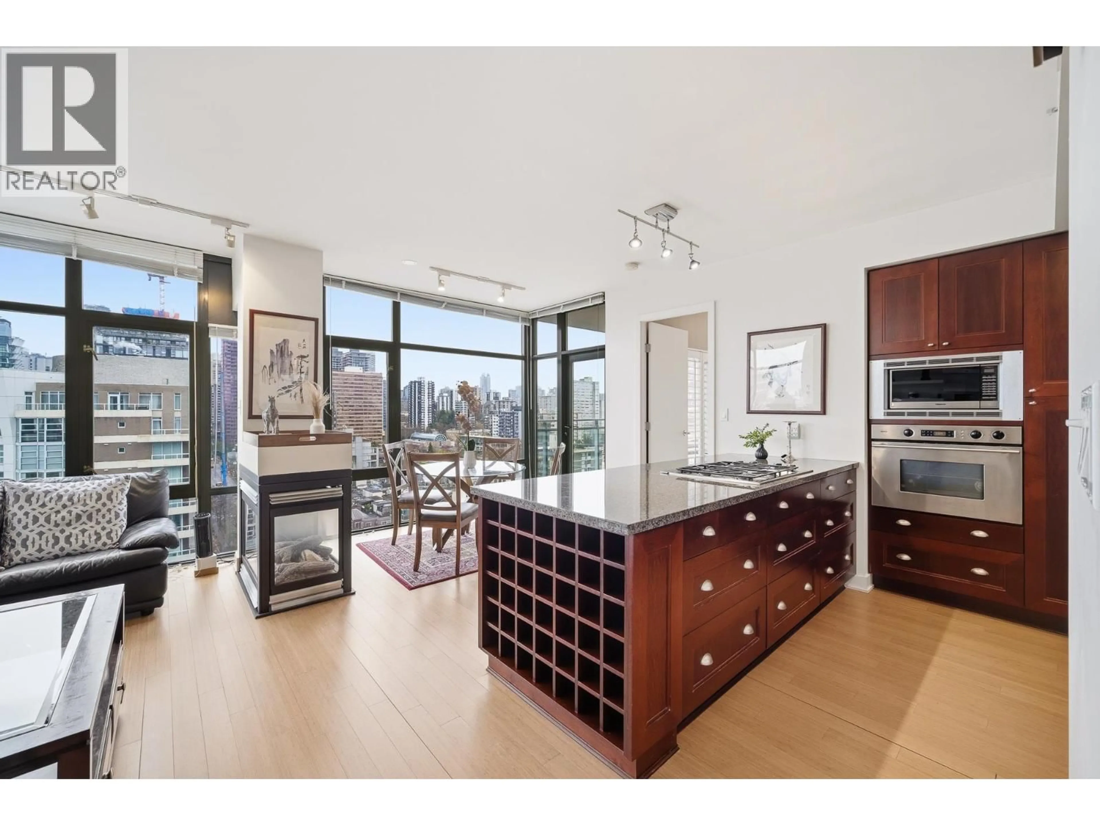 Open concept kitchen, unknown for 1602 - 1863 ALBERNI STREET, Vancouver British Columbia V6G3H8