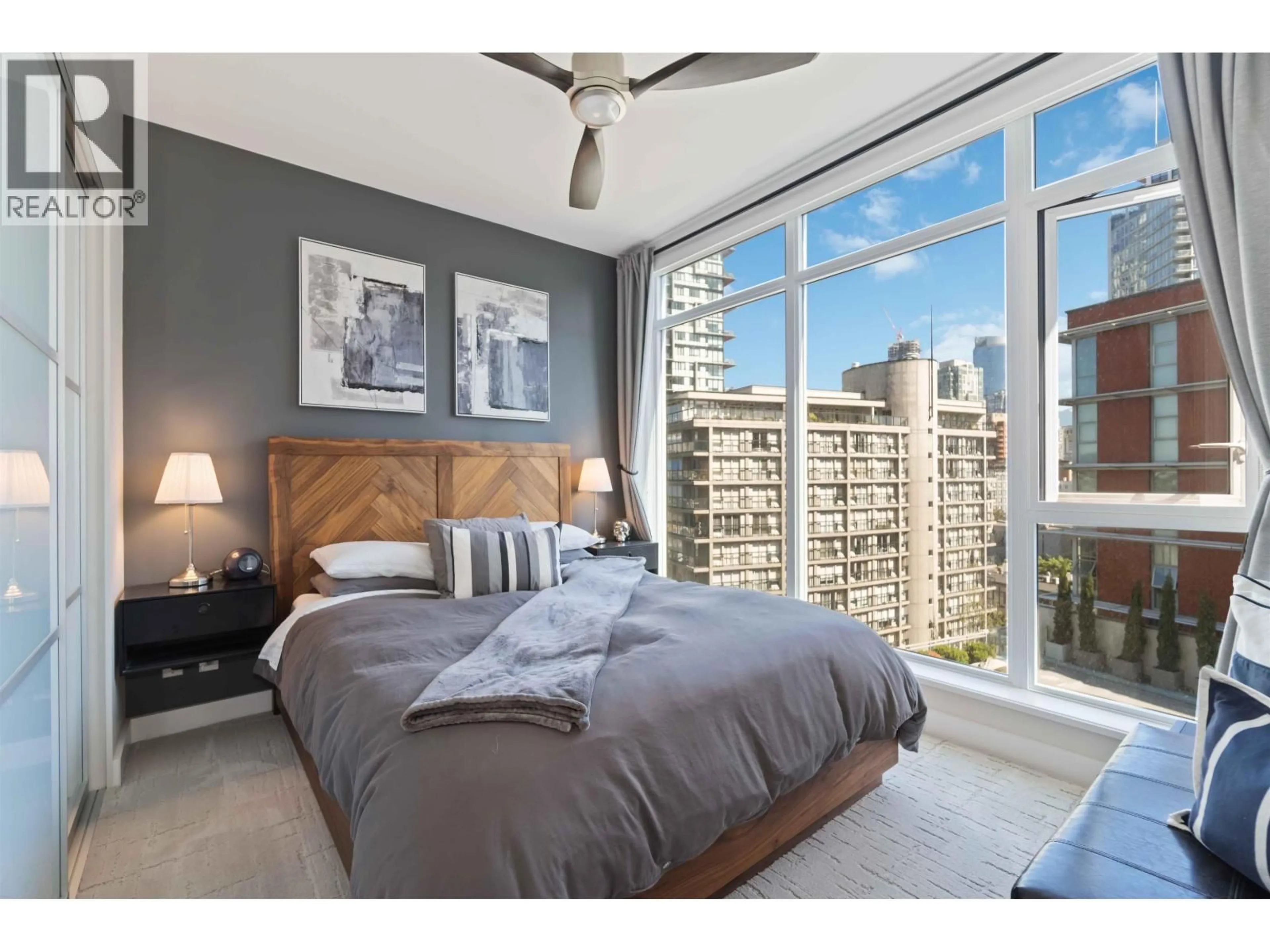 Bedroom with bed, unknown for 1205 - 1372 SEYMOUR STREET, Vancouver British Columbia V6B0L1