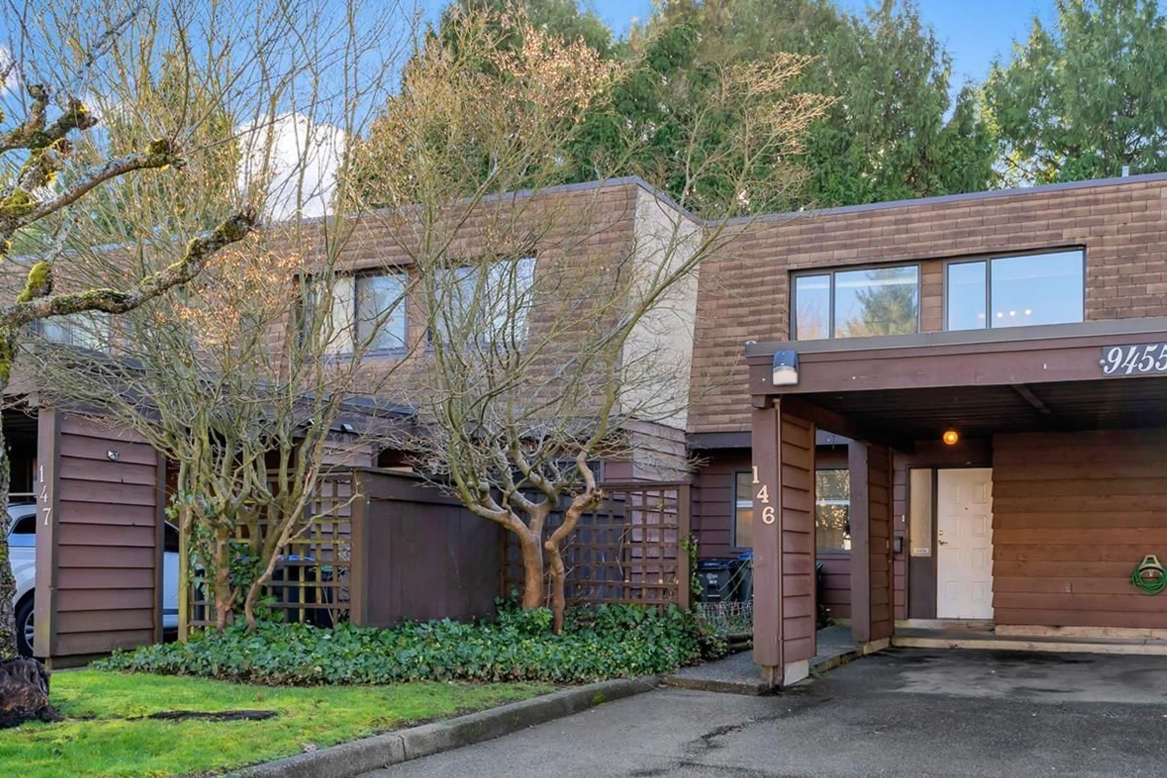 Home with brick exterior material, street for 146 - 9455 PRINCE CHARLES BOULEVARD, Surrey British Columbia V3V7G1