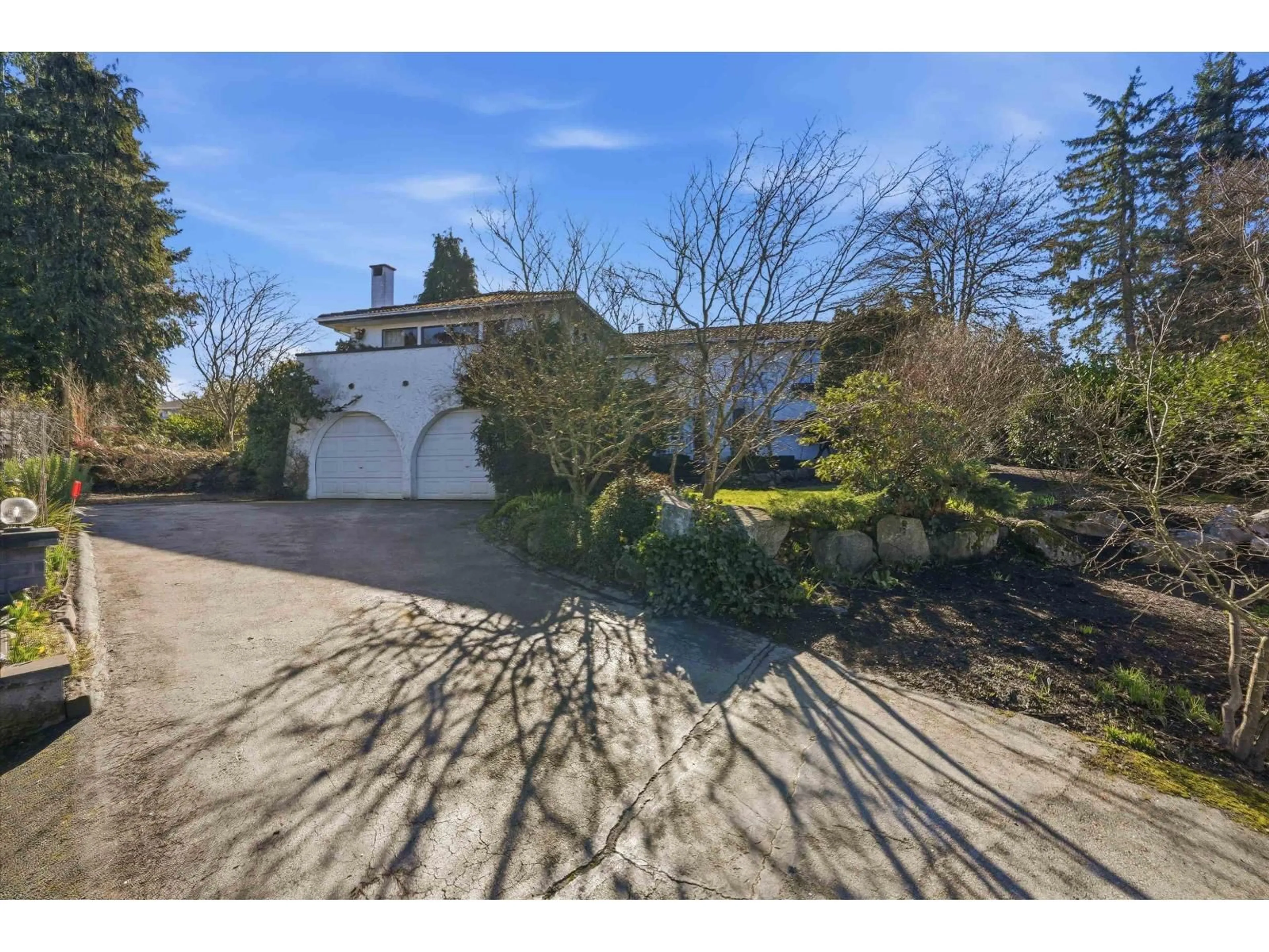 A pic from outside/outdoor area/front of a property/back of a property/a pic from drone, street for 8841 DELMONTE CRESCENT, Delta British Columbia V4C4A8