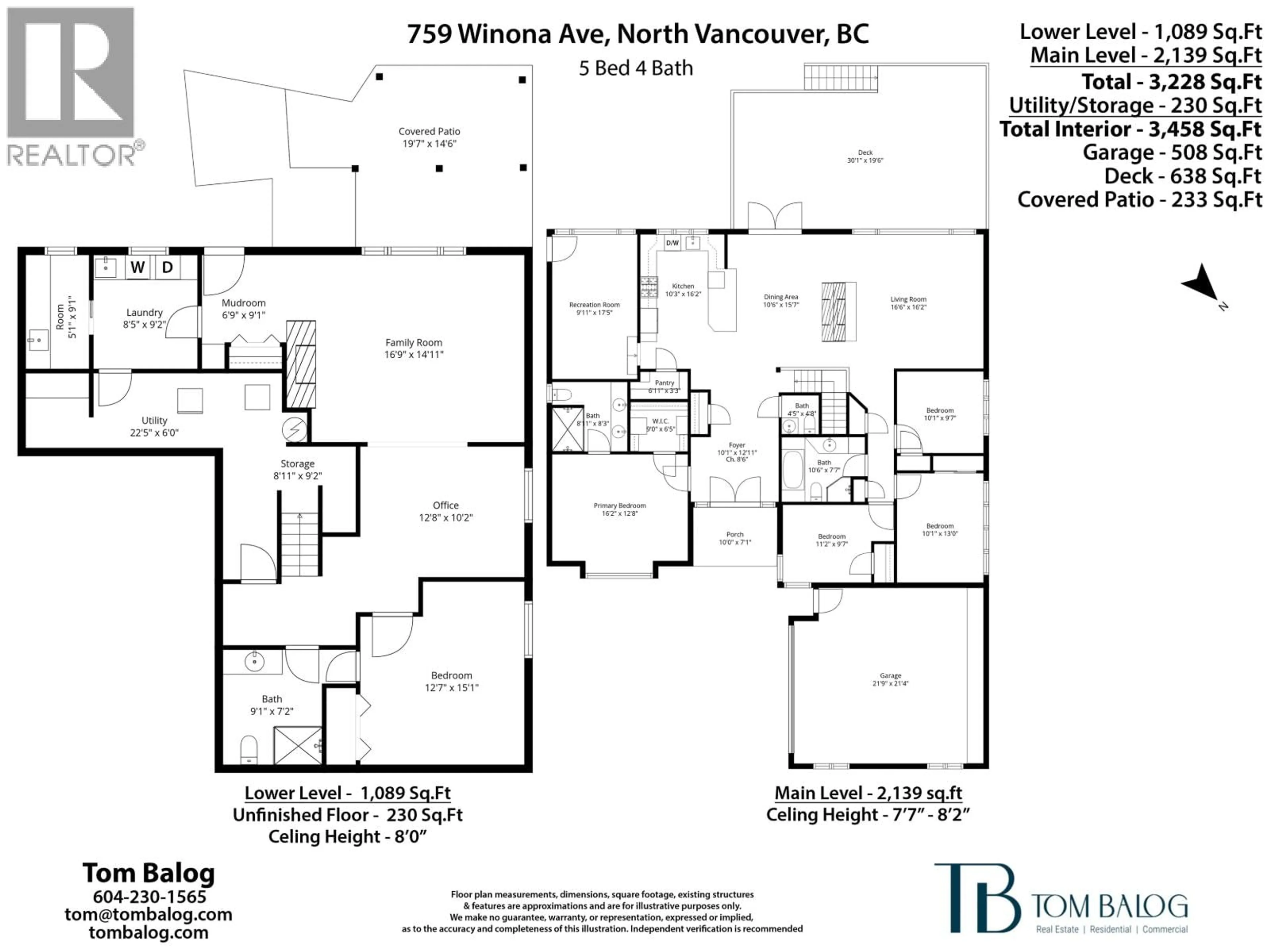 Floor plan for 759 WINONA AVENUE, North Vancouver British Columbia V7R2B2