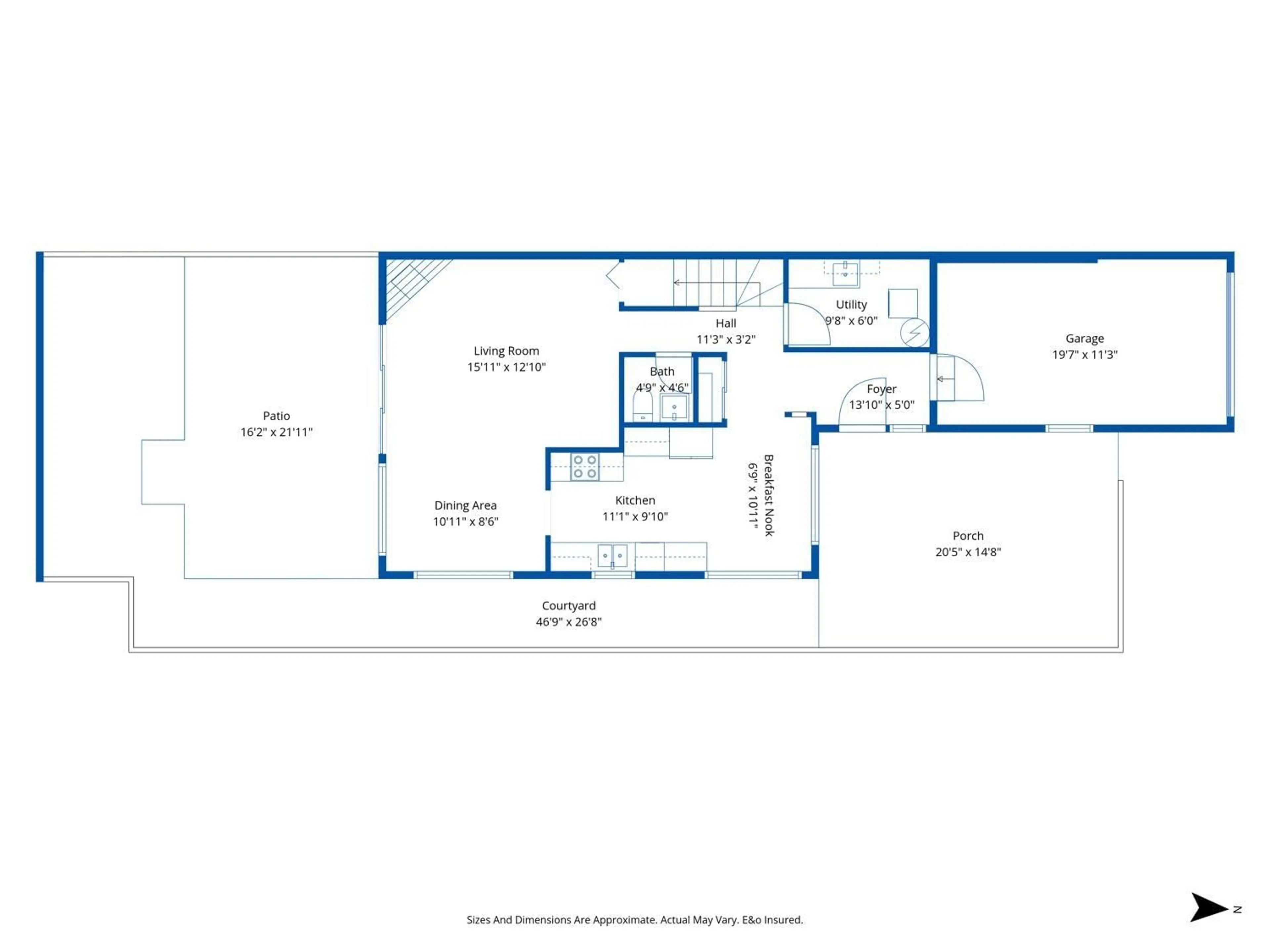 Floor plan for 27 - 46689 FIRST AVENUE, Chilliwack British Columbia V2P1X5