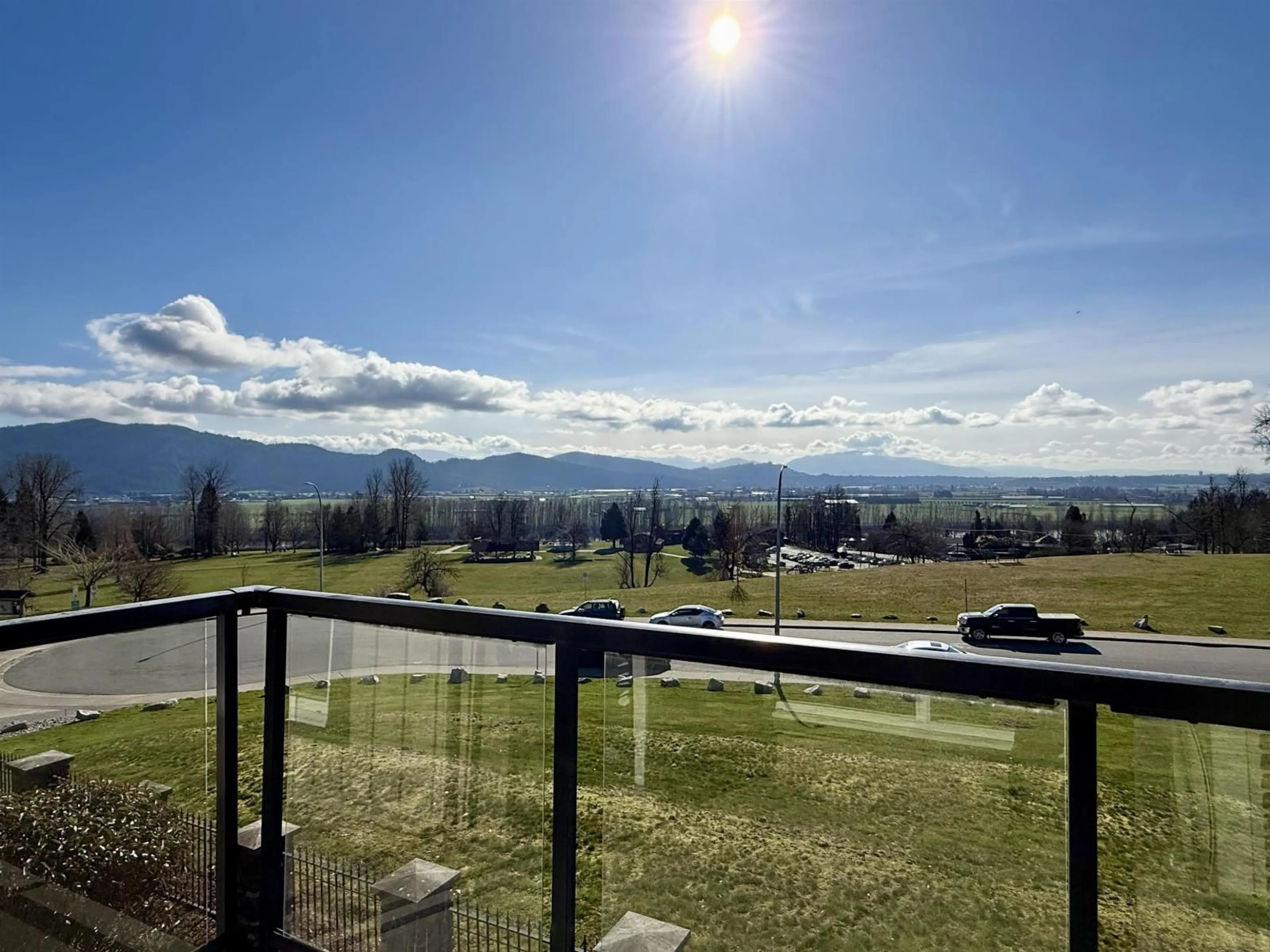 A pic from outside/outdoor area/front of a property/back of a property/a pic from drone, mountain view for A222 - 33755 7TH AVENUE, Mission British Columbia V2V0A4