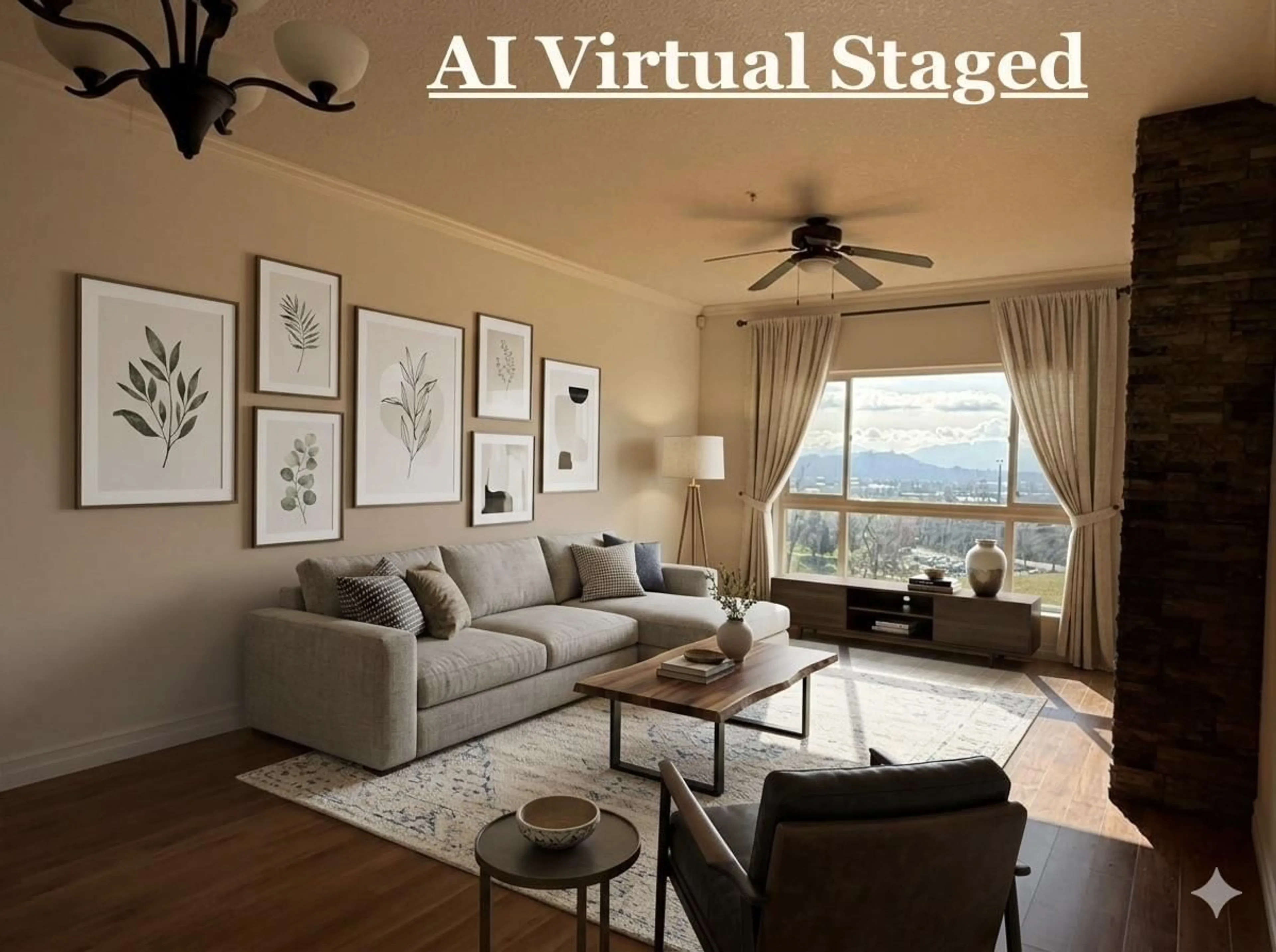 Living room with furniture, wood/laminate floor for A222 - 33755 7TH AVENUE, Mission British Columbia V2V0A4