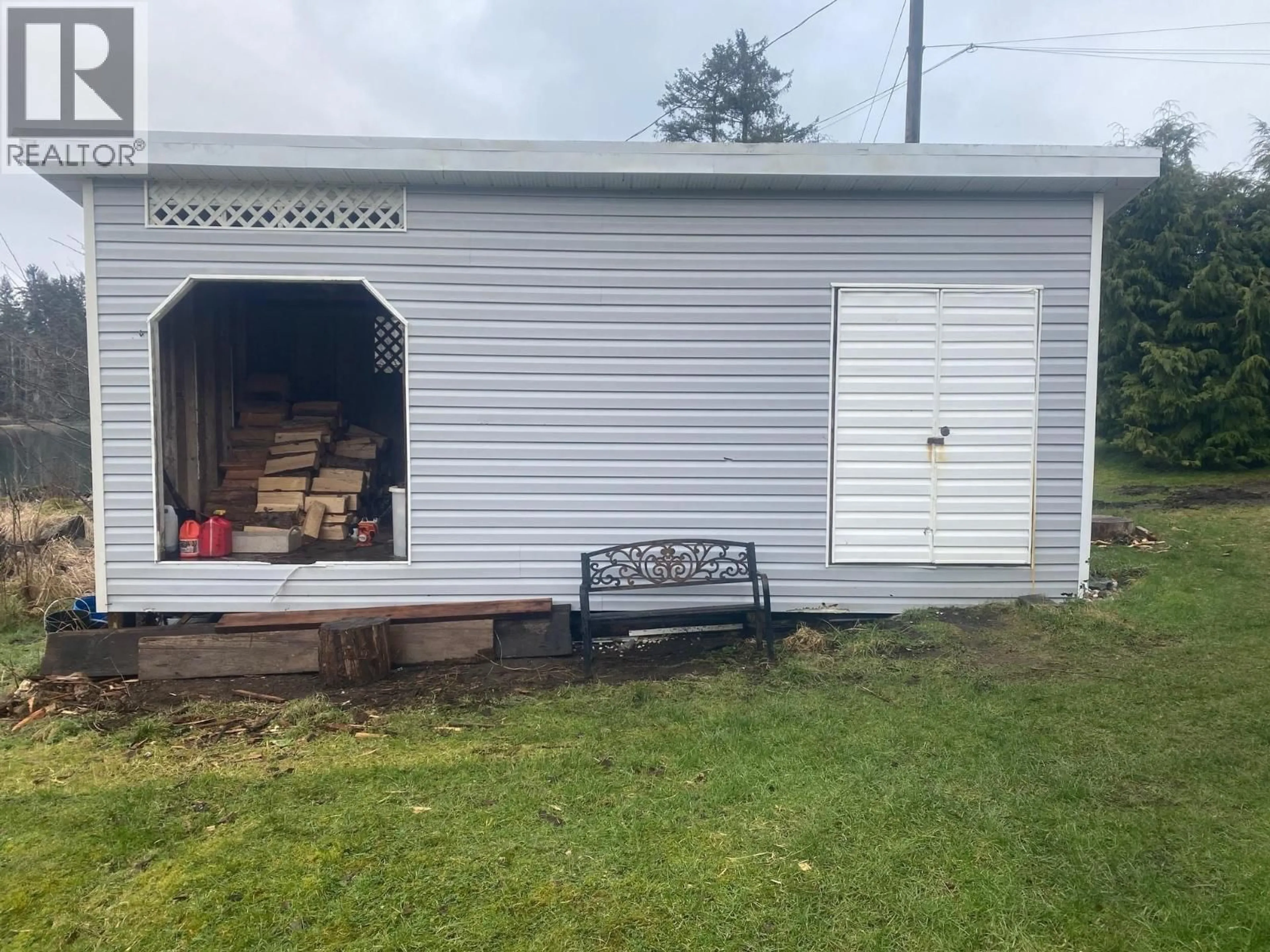 Shed for 614 5TH AVENUE, Daajing Giids City British Columbia V0T1S0