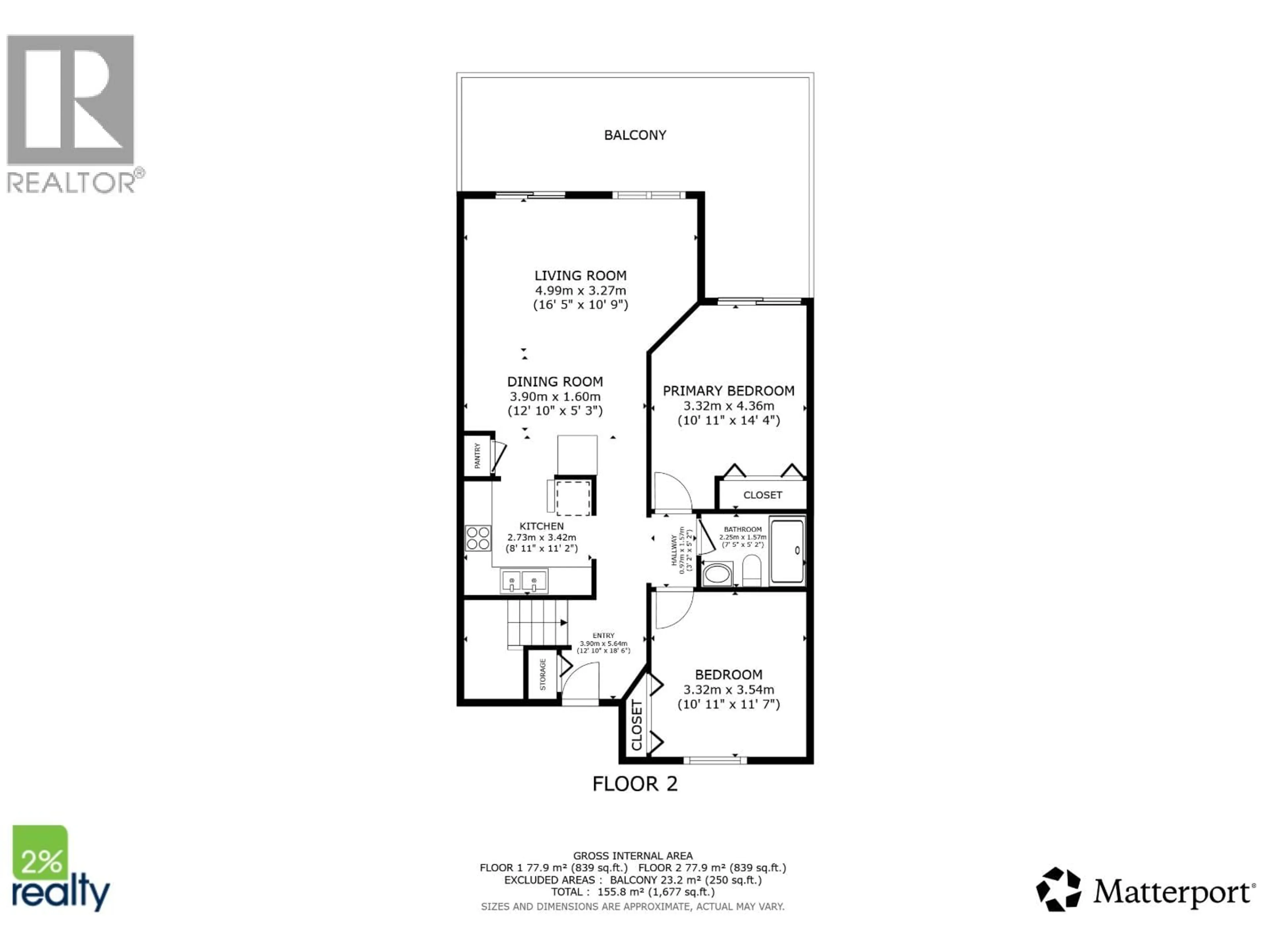 Floor plan for 6 - 11464 FISHER STREET, Maple Ridge British Columbia V2X0H7