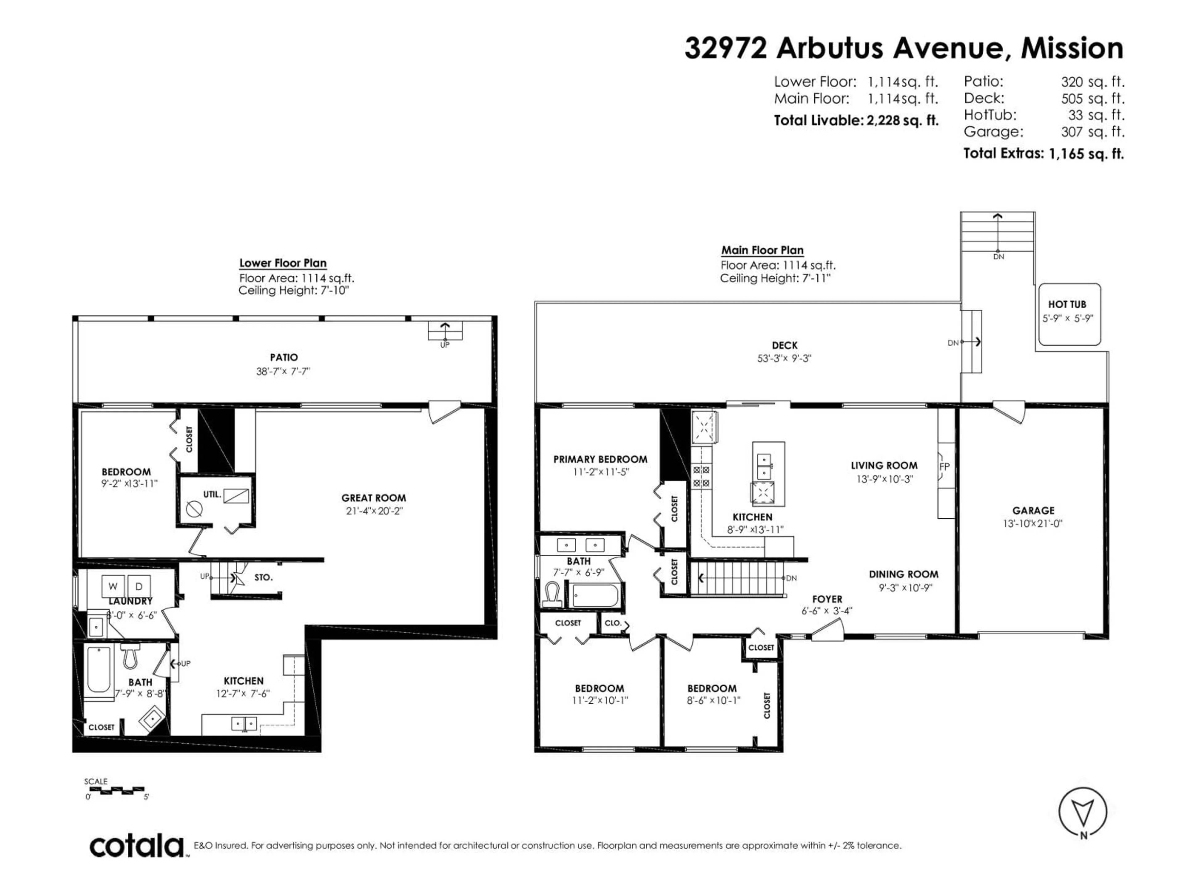 Floor plan for 32972 ARBUTUS AVENUE, Mission British Columbia V2V2R8