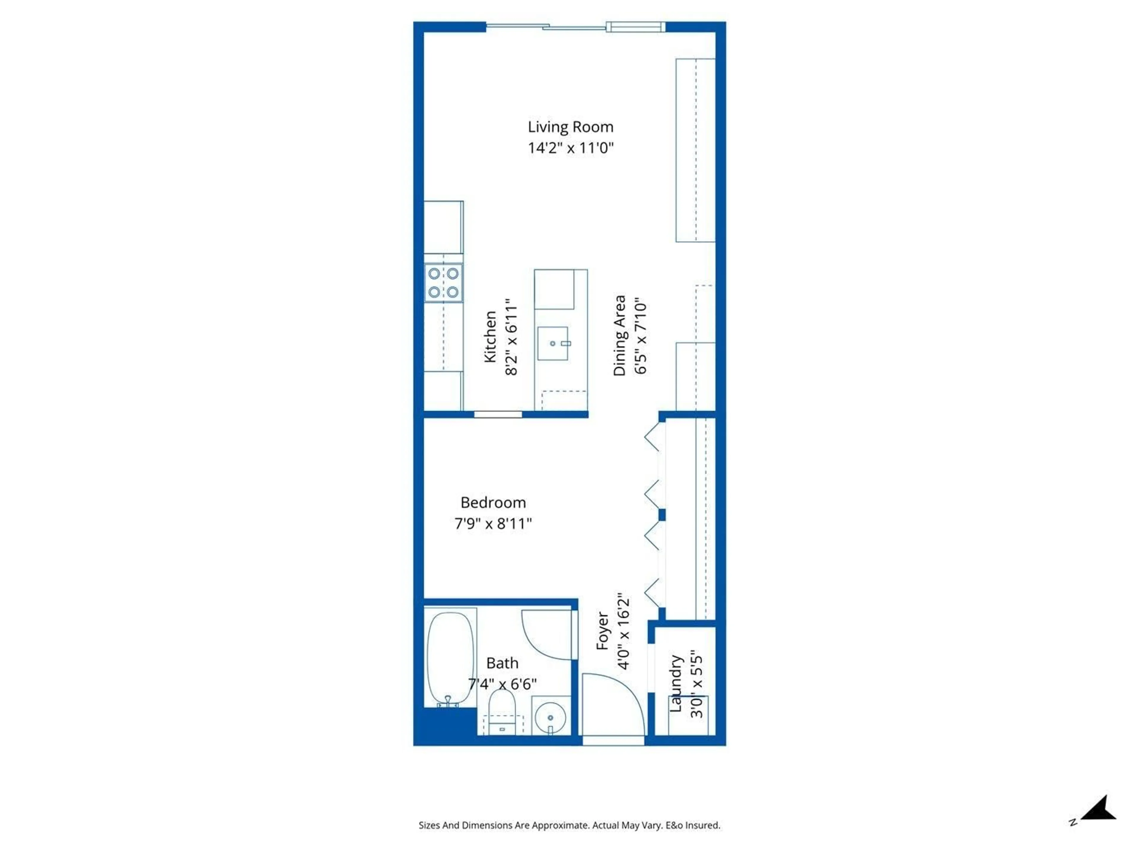 Floor plan for 405 - 1975 MCCALLUM ROAD, Abbotsford British Columbia V2S3N3