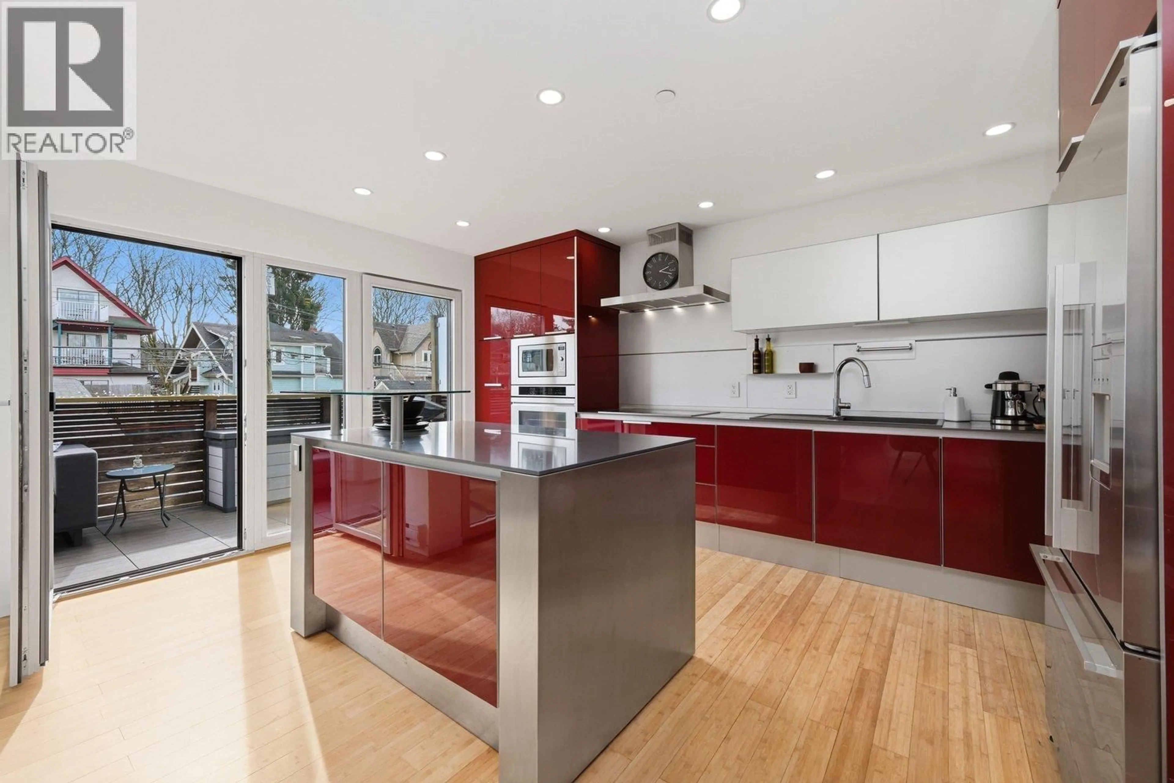 Contemporary kitchen, unknown for 128 12TH AVENUE, Vancouver British Columbia V5Y1T7