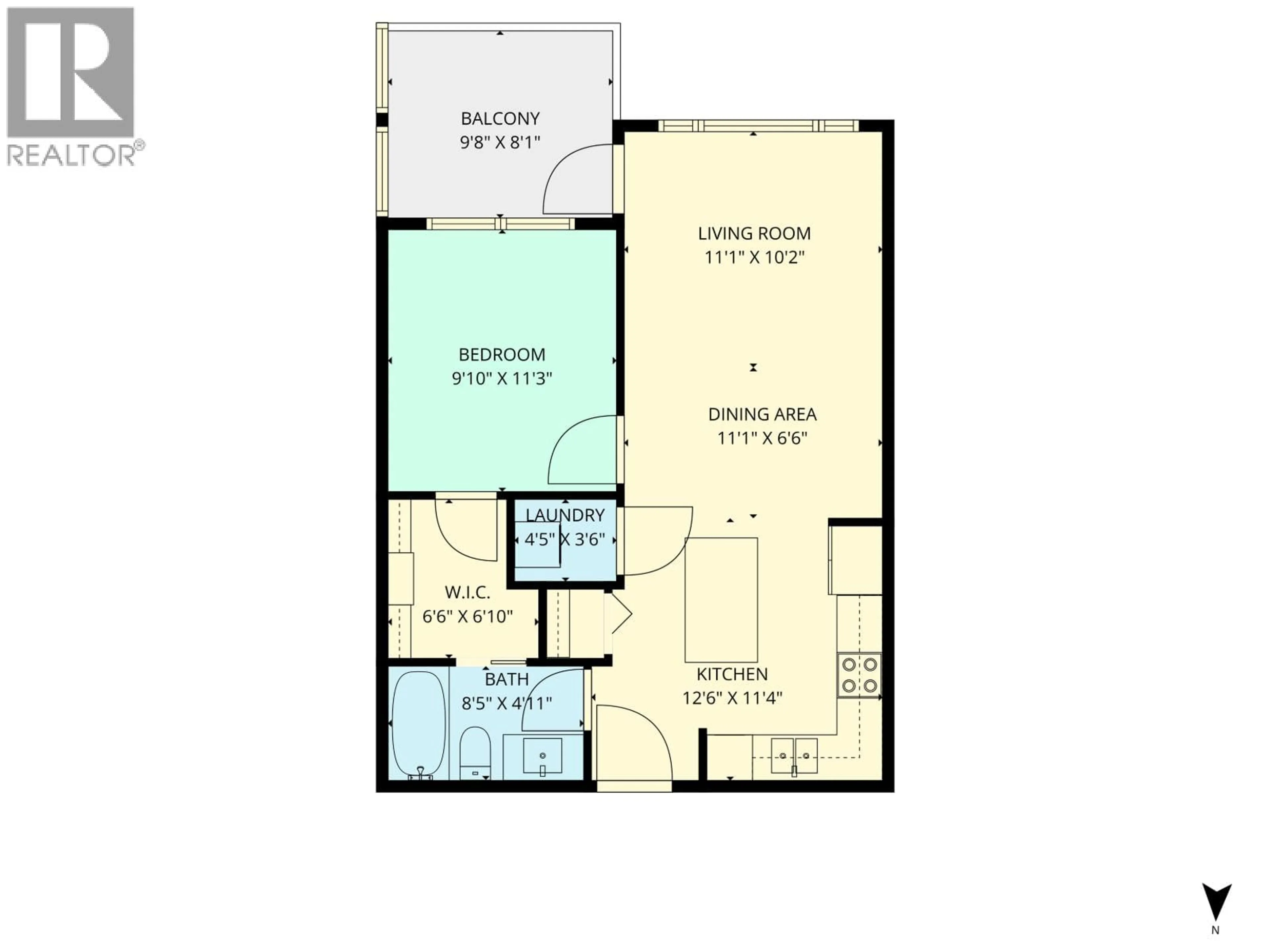 Floor plan for 227 - 11655 FRASER STREET, Maple Ridge British Columbia V2X6W9