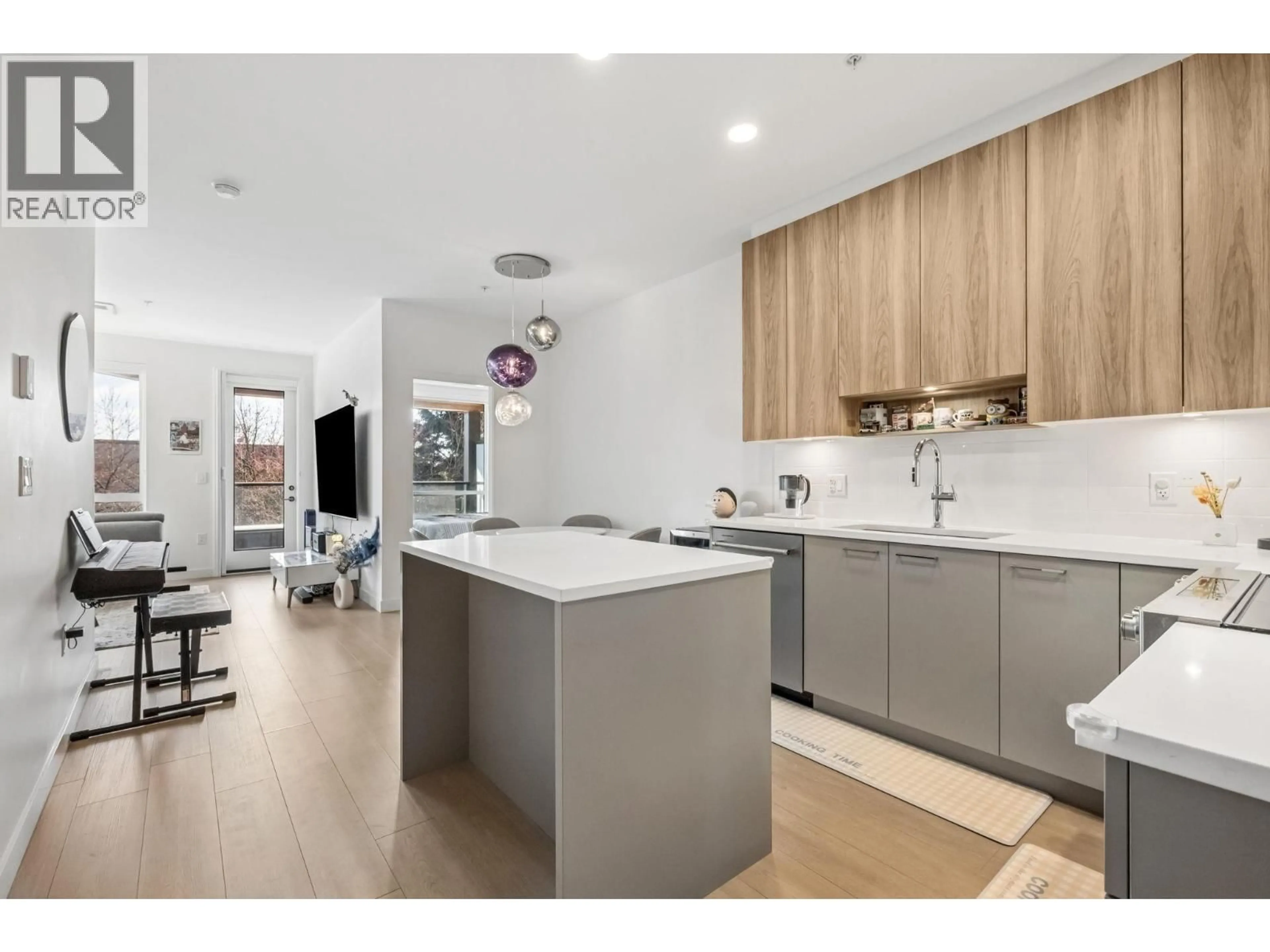 Open concept kitchen, unknown for 413 - 7588 16TH STREET, Burnaby British Columbia V3N0H8