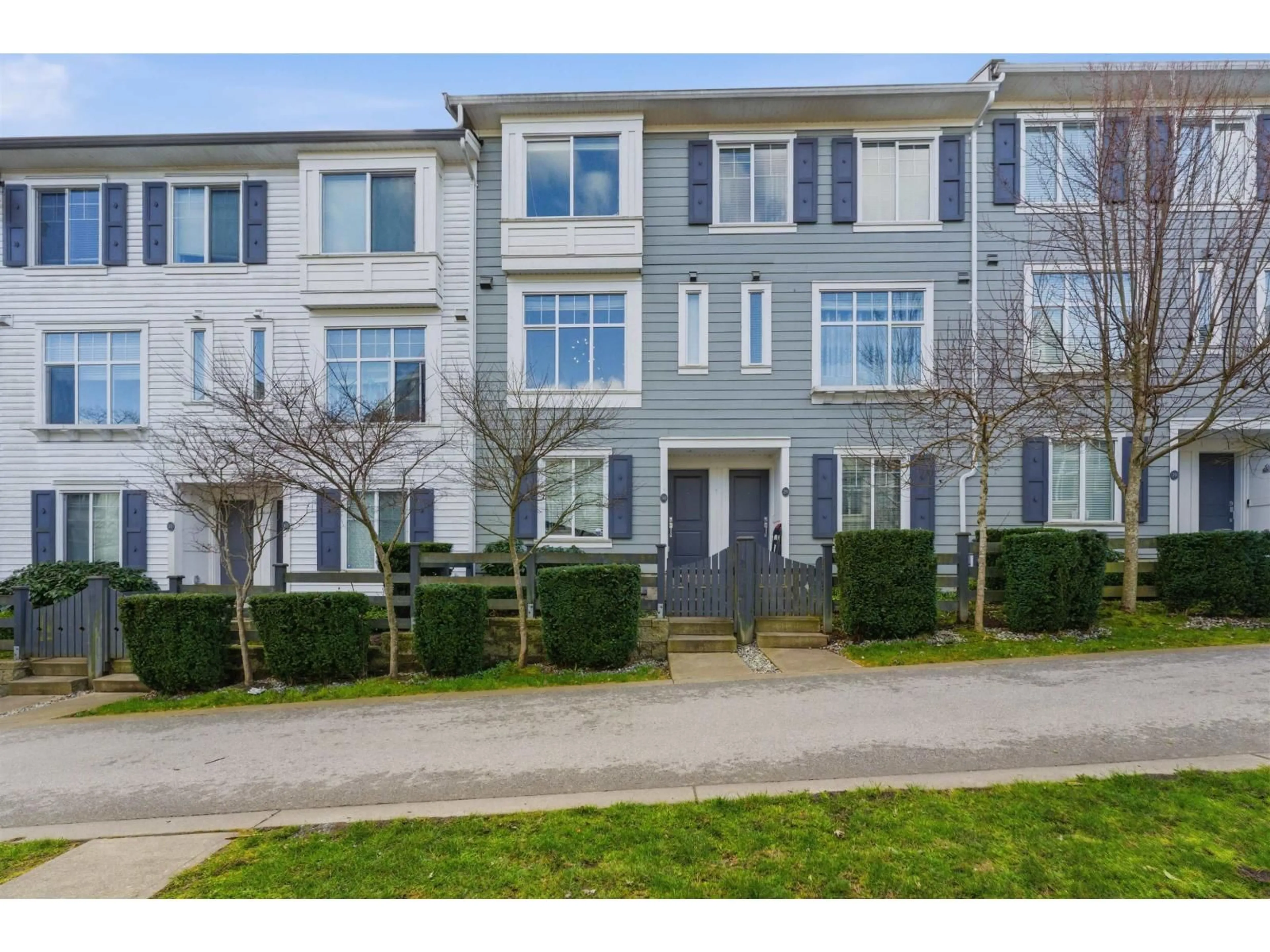 A pic from outside/outdoor area/front of a property/back of a property/a pic from drone, street for 30 - 8130 136A STREET, Surrey British Columbia V3W1H9