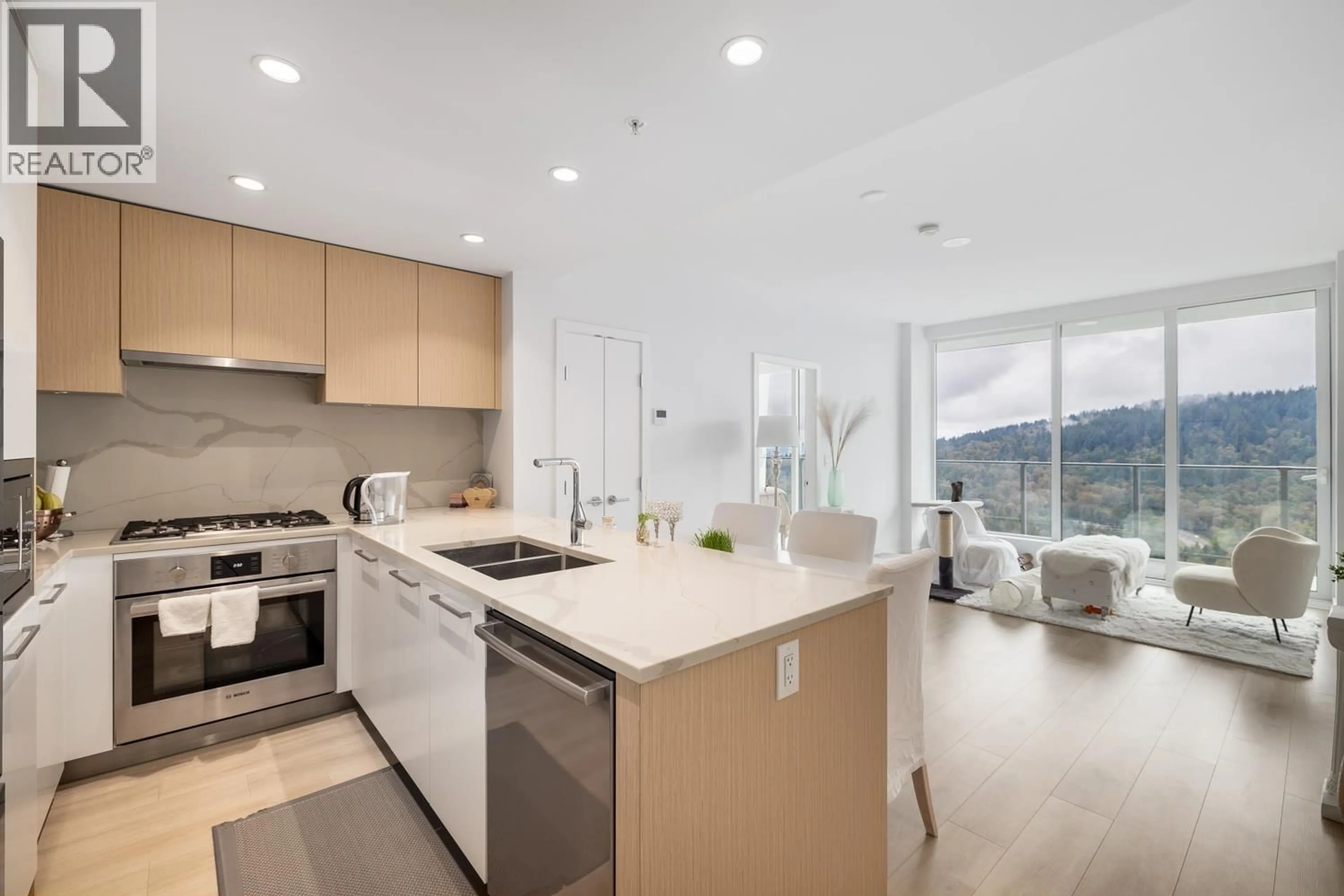 Open concept kitchen, unknown for 3002 - 567 CLARKE ROAD, Coquitlam British Columbia V3J0K7