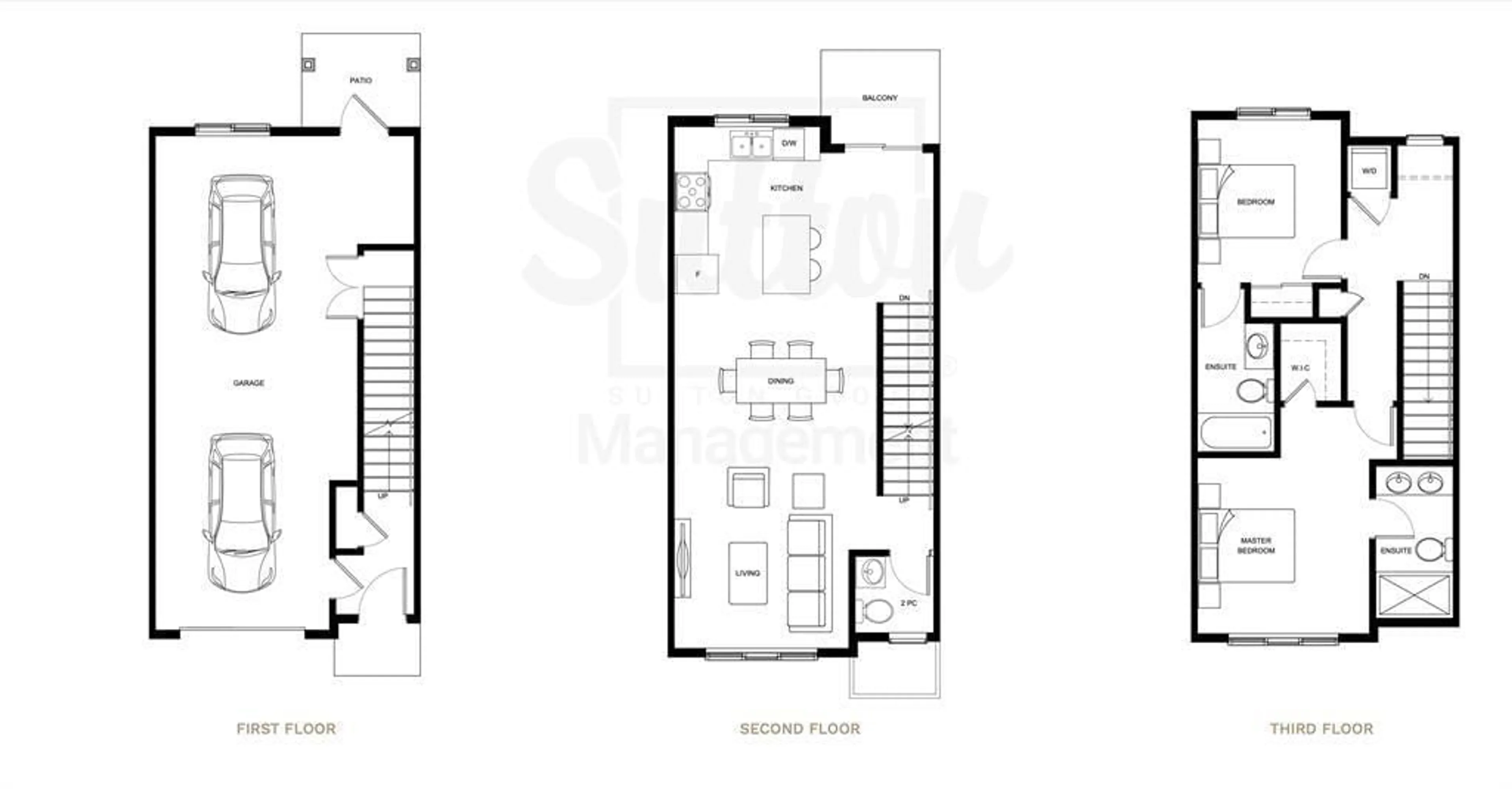 Floor plan for 23 - 19330 FAIRWAY DRIVE, Surrey British Columbia V3S0B7