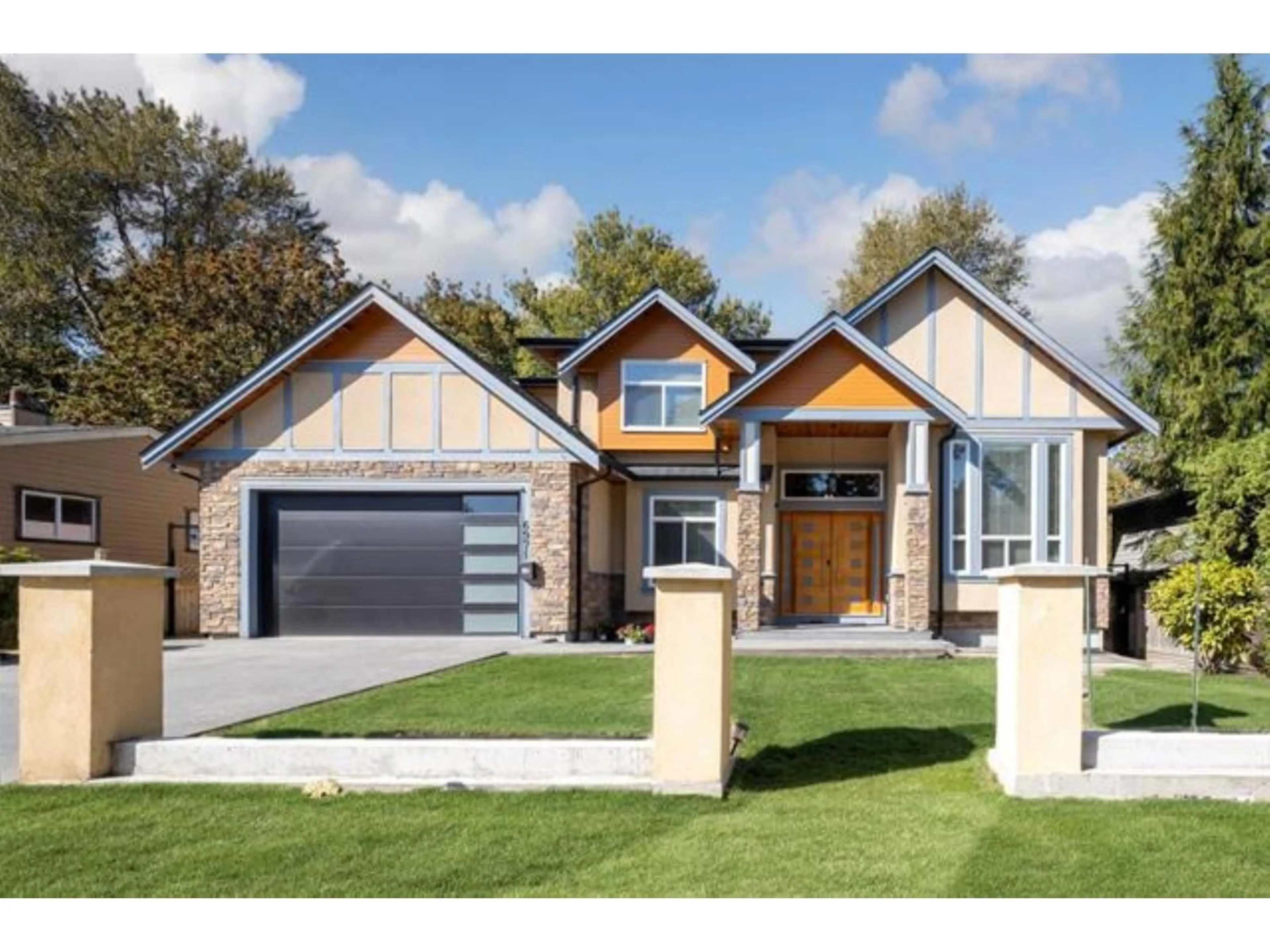 Home with brick exterior material, street for 6971 WESTVIEW DRIVE, Delta British Columbia V4E2L7