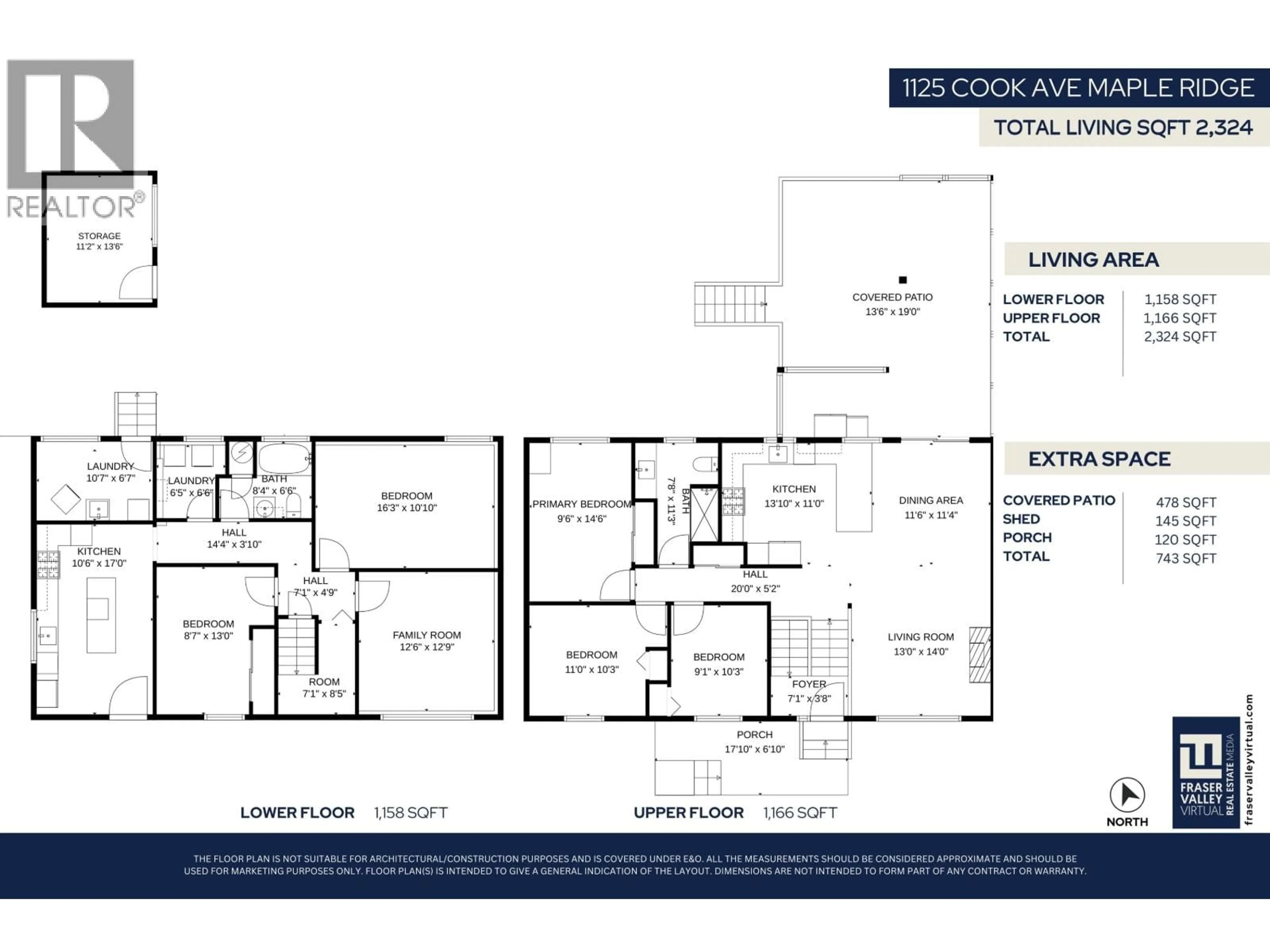 Floor plan for 21139 COOK AVENUE, Maple Ridge British Columbia V2X7P7