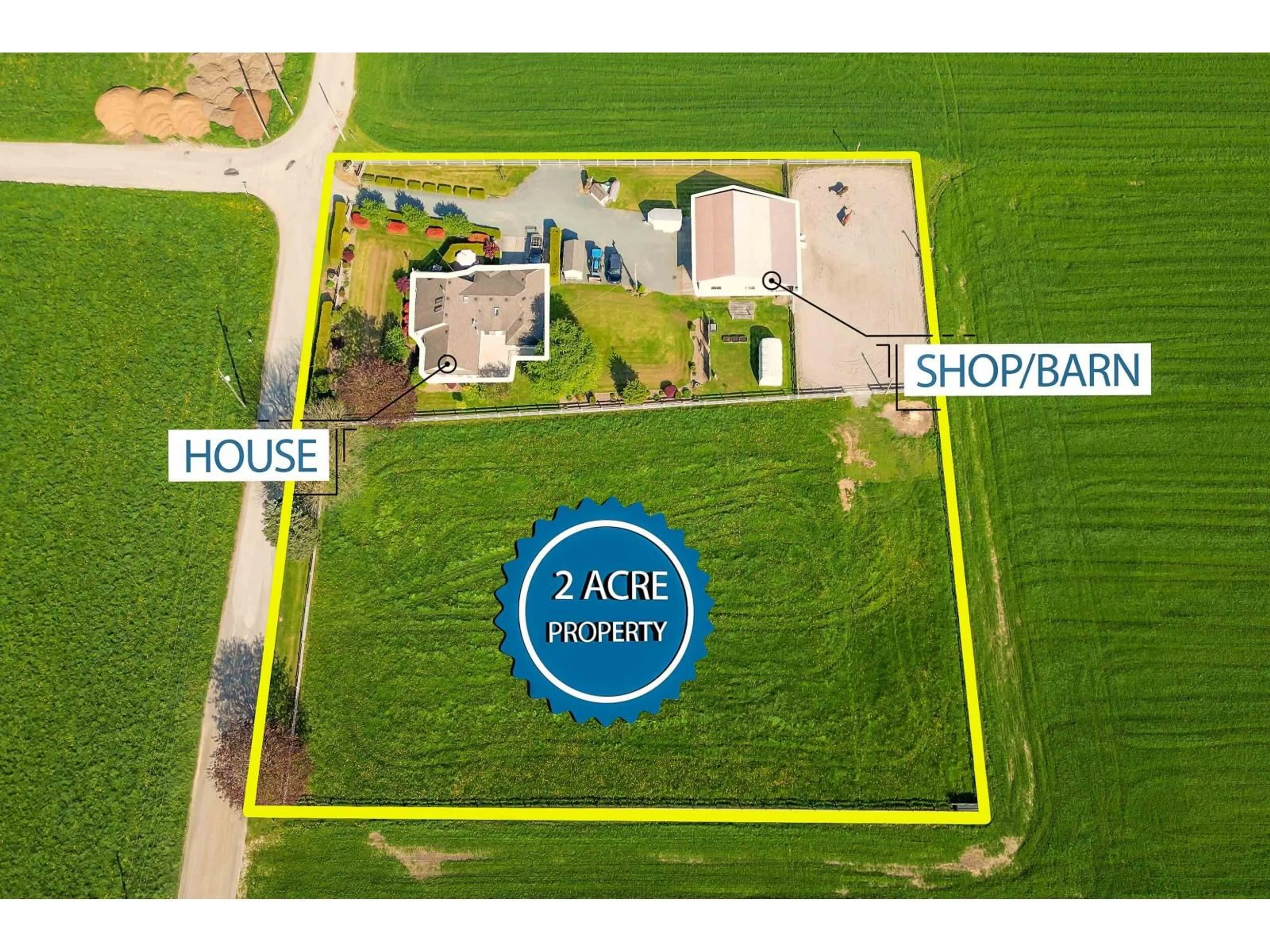 A pic from outside/outdoor area/front of a property/back of a property/a pic from drone, building for 4982 LIMBERT ROAD, Agassiz British Columbia V0M1A3