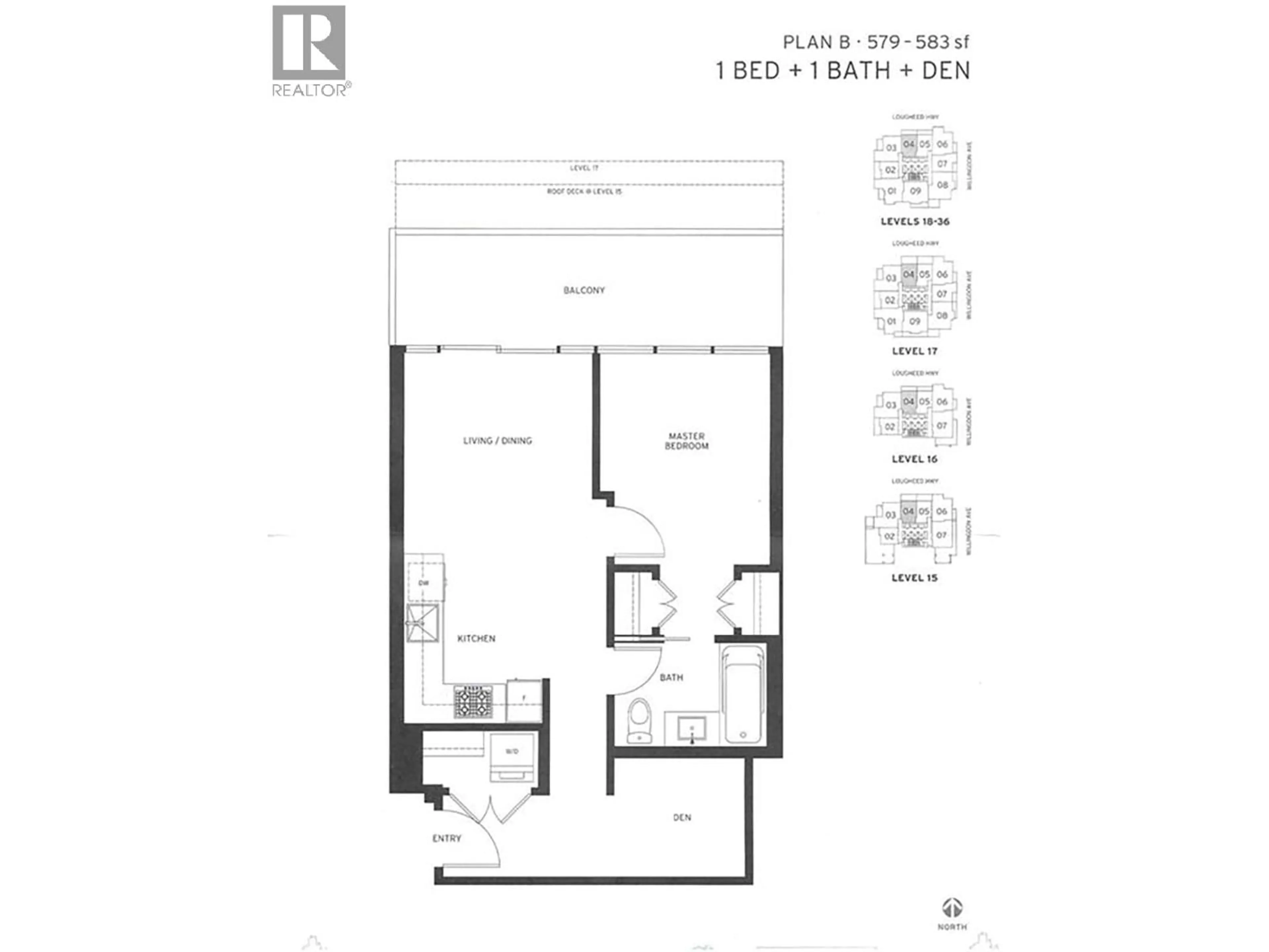 Floor plan for 3004 - 4485 SKYLINE DRIVE, Burnaby British Columbia V5C0J2