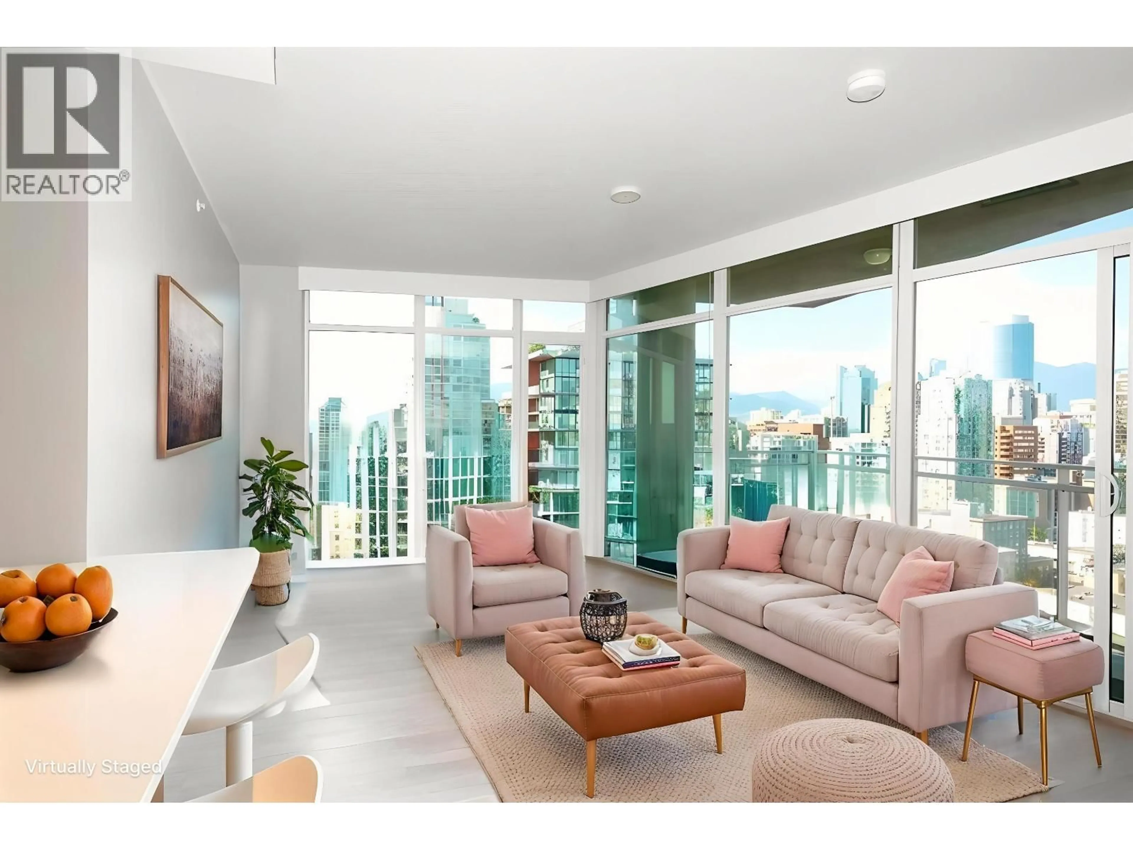 Living room with furniture, unknown for 2603 - 1372 SEYMOUR STREET, Vancouver British Columbia V6B0L1