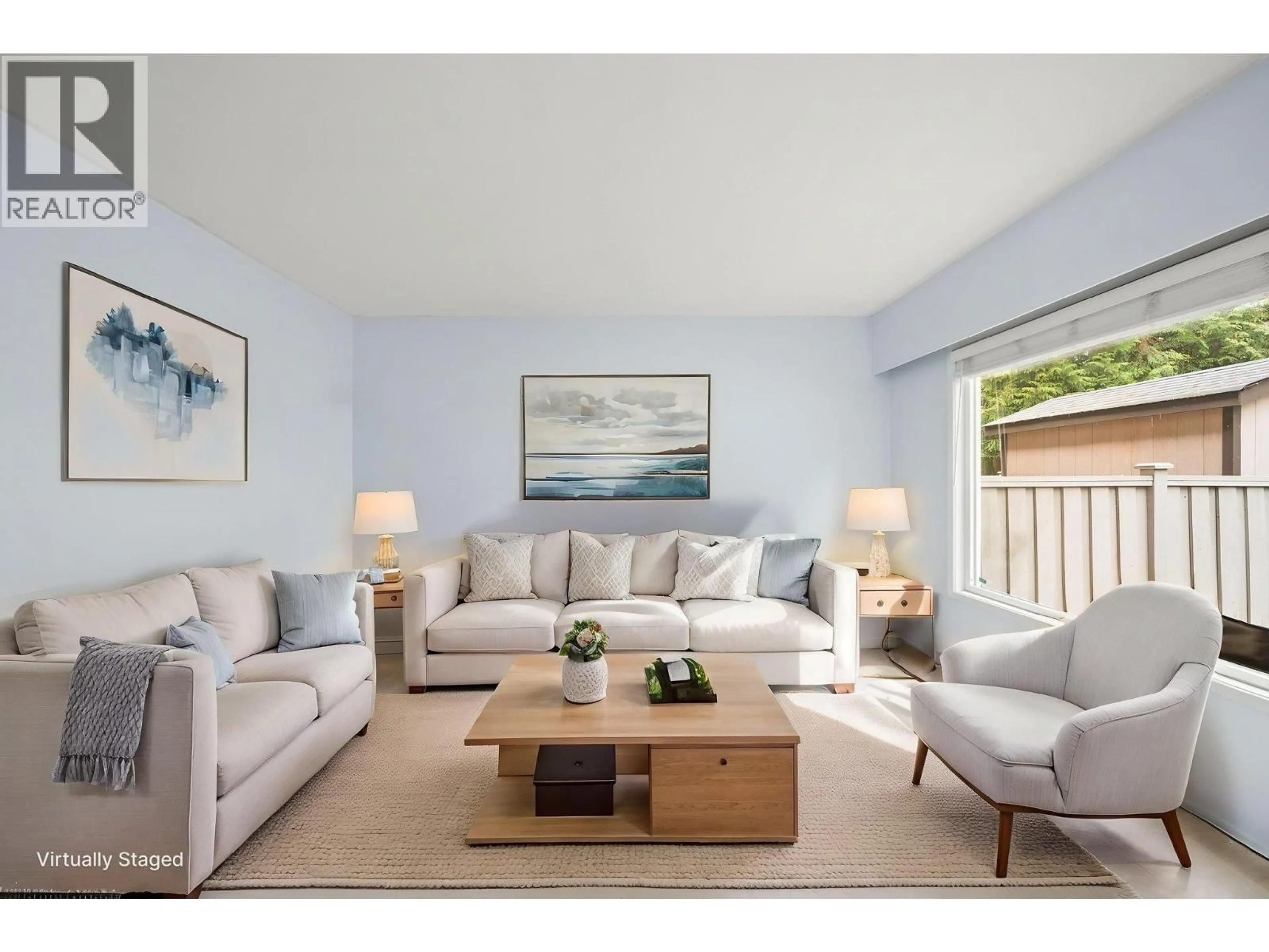 Living room with furniture, wood/laminate floor for 14 - 3046 COAST MERIDIAN ROAD, Port Coquitlam British Columbia V3B5B6