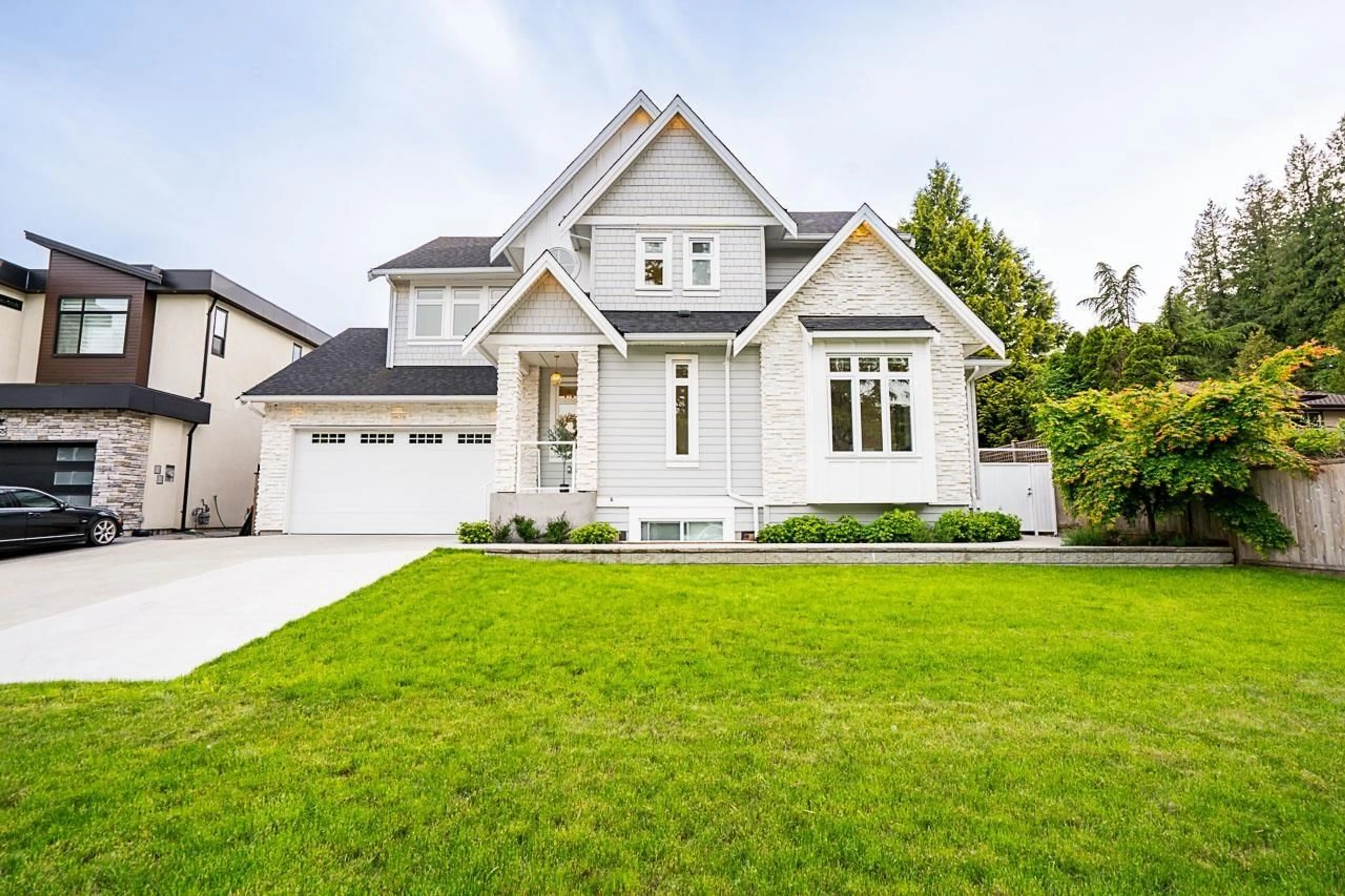 Home with brick exterior material, street for 9879 LYNCEAN DRIVE, Surrey British Columbia V4N4M6