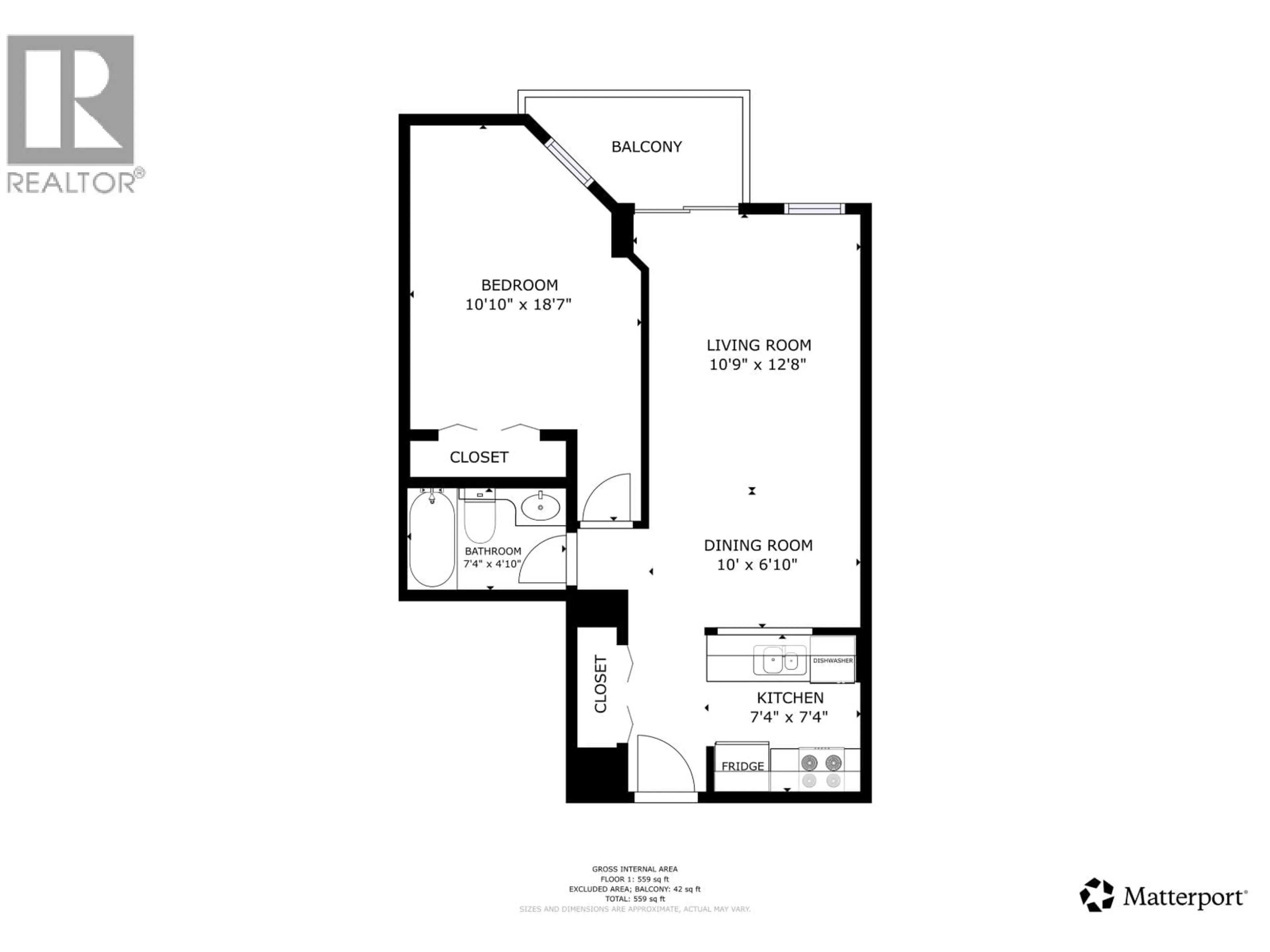 Floor plan for 607 - 3489 ASCOT PLACE, Vancouver British Columbia V5R6B6