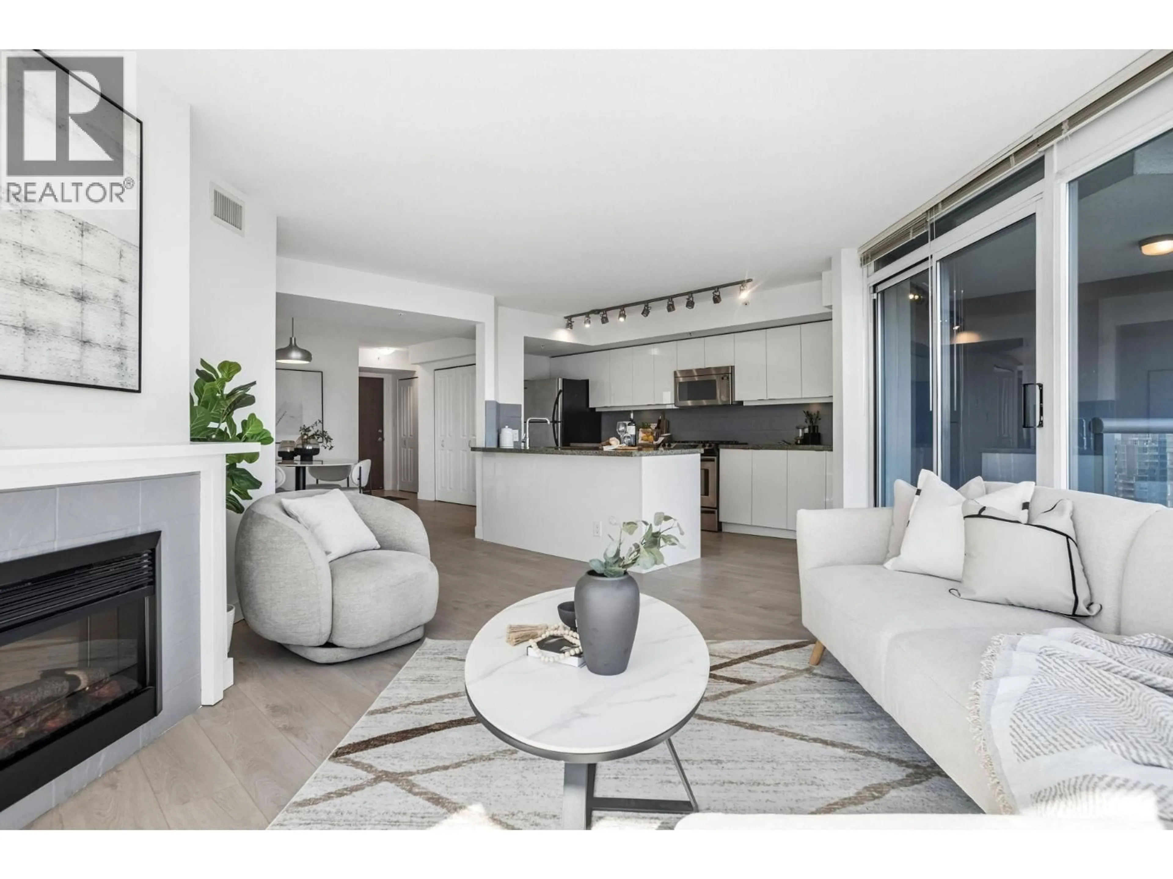 Living room with furniture, unknown for 1805 - 6068 NO. 3 ROAD, Richmond British Columbia V6Y4M7