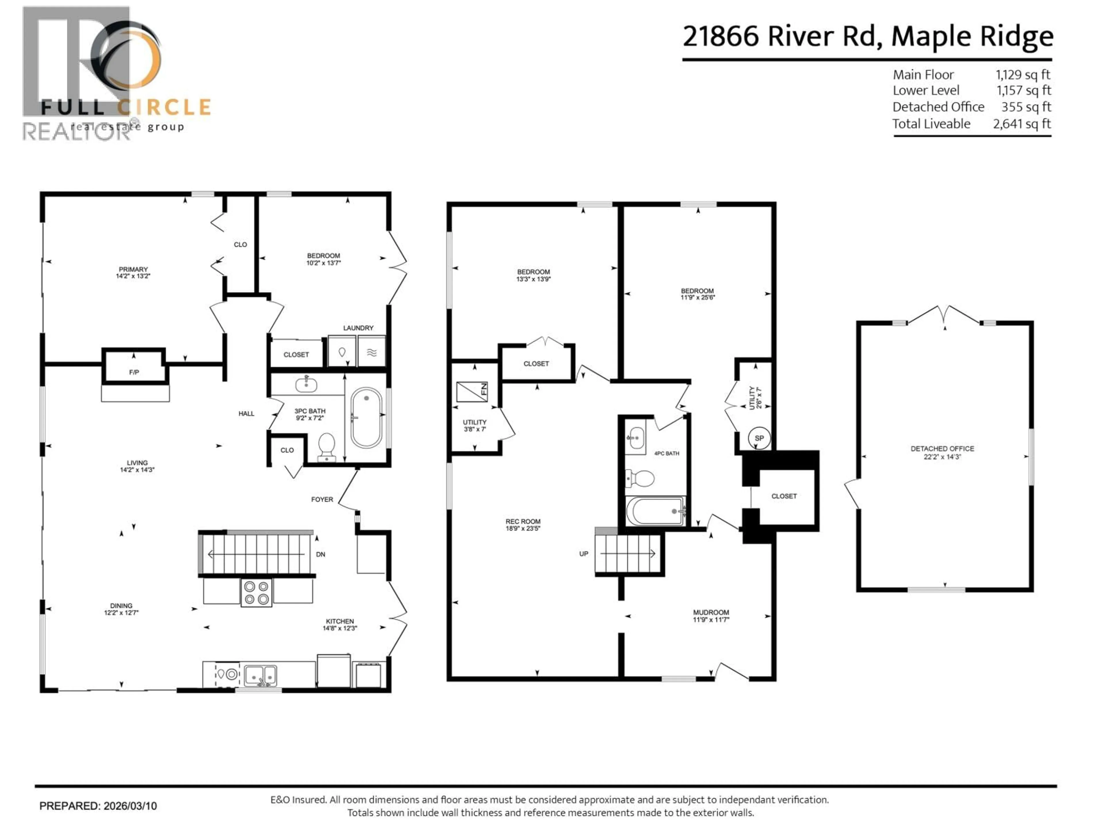 Floor plan for 21866 RIVER ROAD, Maple Ridge British Columbia V2X2C1