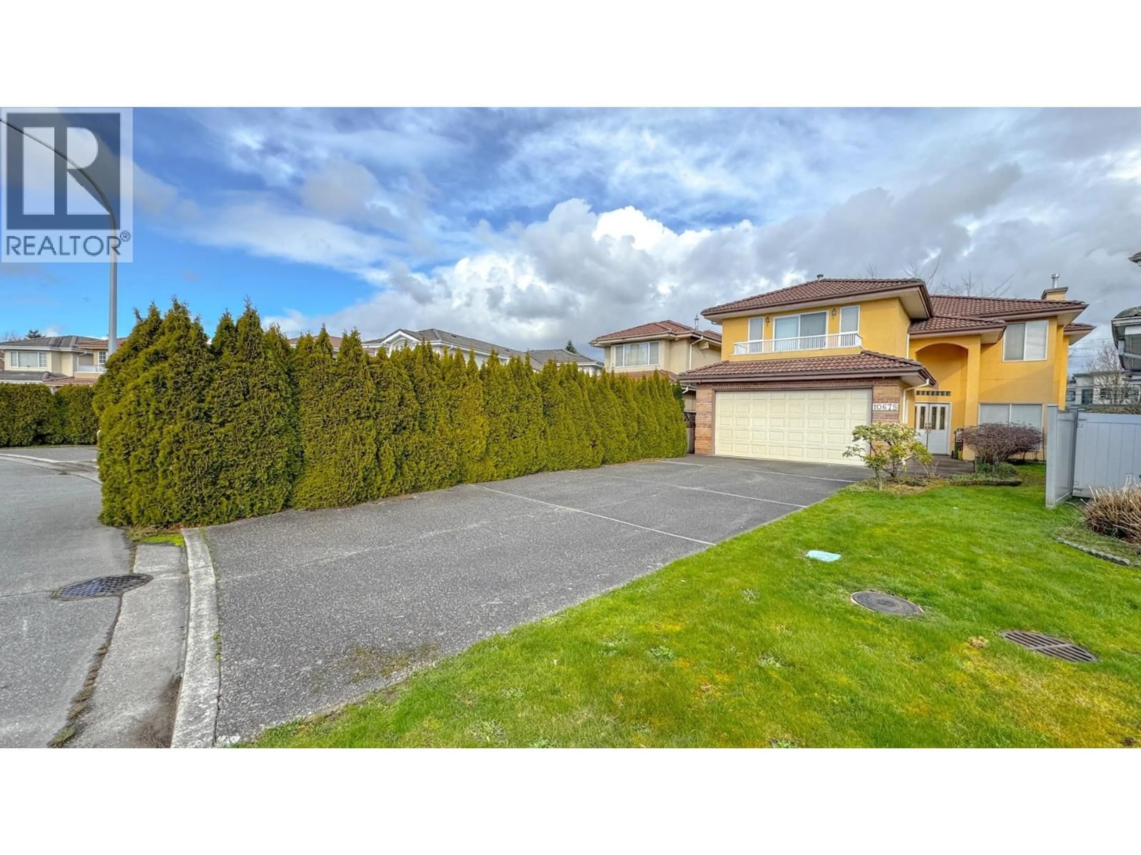 A pic from outside/outdoor area/front of a property/back of a property/a pic from drone, street for 10675 MCKESSOCK PLACE, Richmond British Columbia V6X3Y3